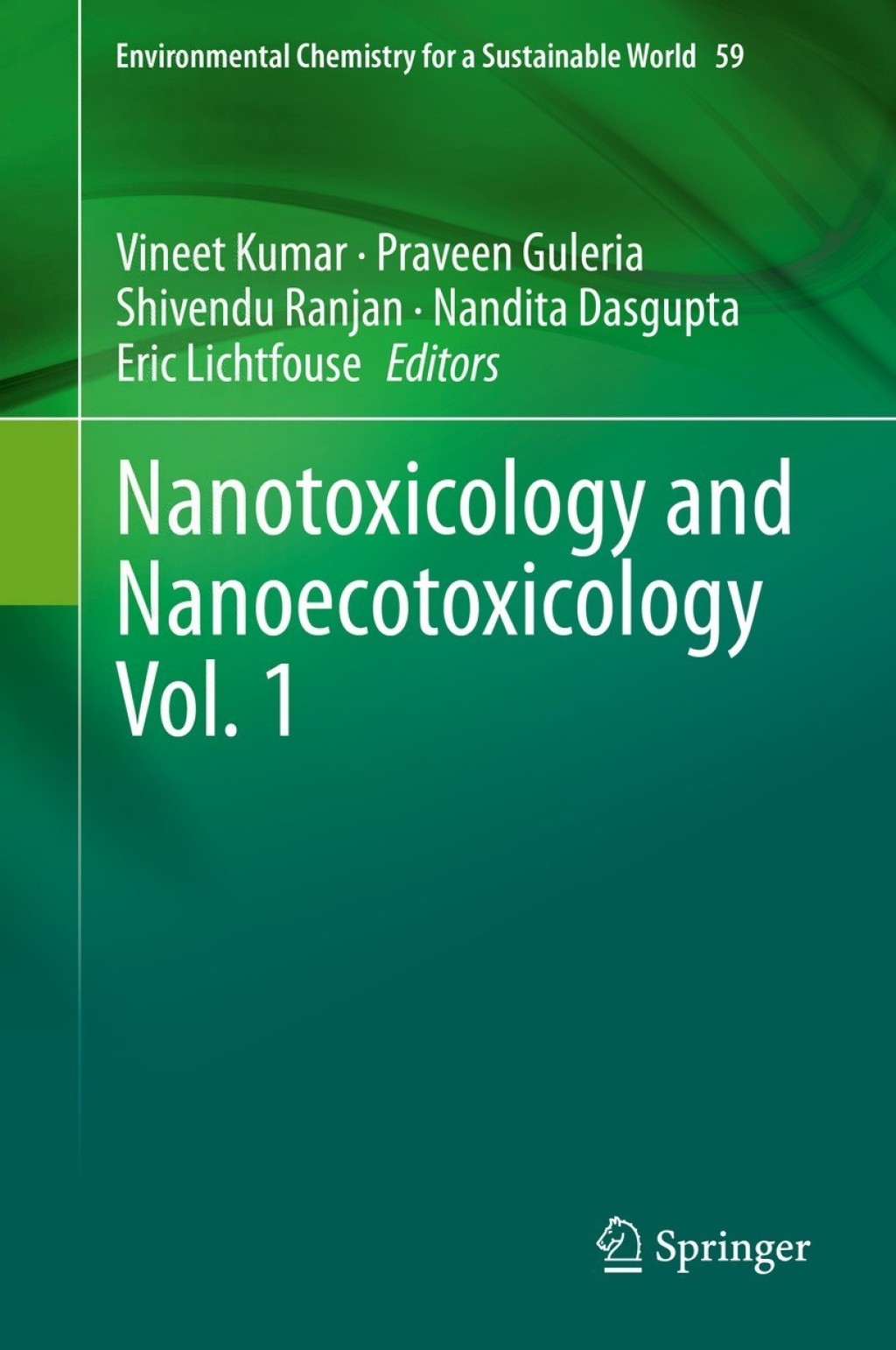 Nanotoxicology and Nanoecotoxicology Vol. 1  â€“ PDF/EPUB Version Downloadable