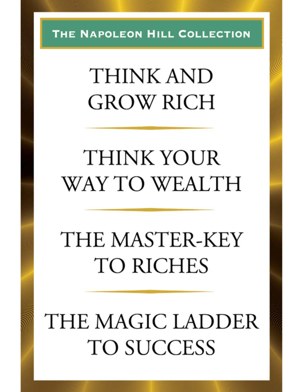 Napoleon Hill Collection  â€“ PDF/EPUB Version Downloadable