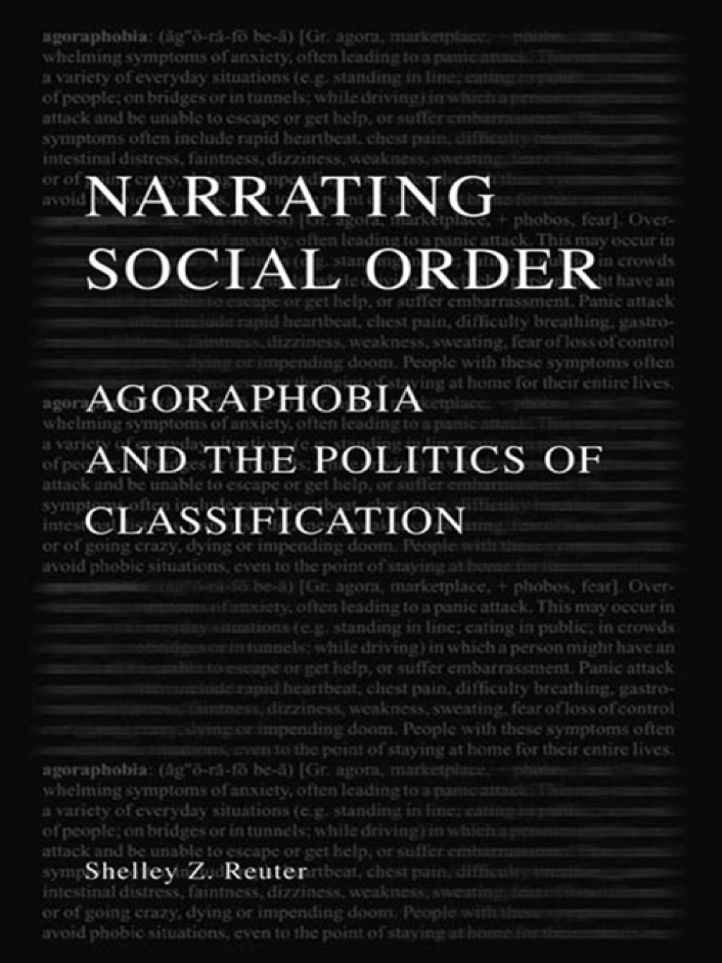 Narrating Social Order Agoraphobia and the Politics of Classification 1st Edition â€“ PDF/EPUB Version Downloadable