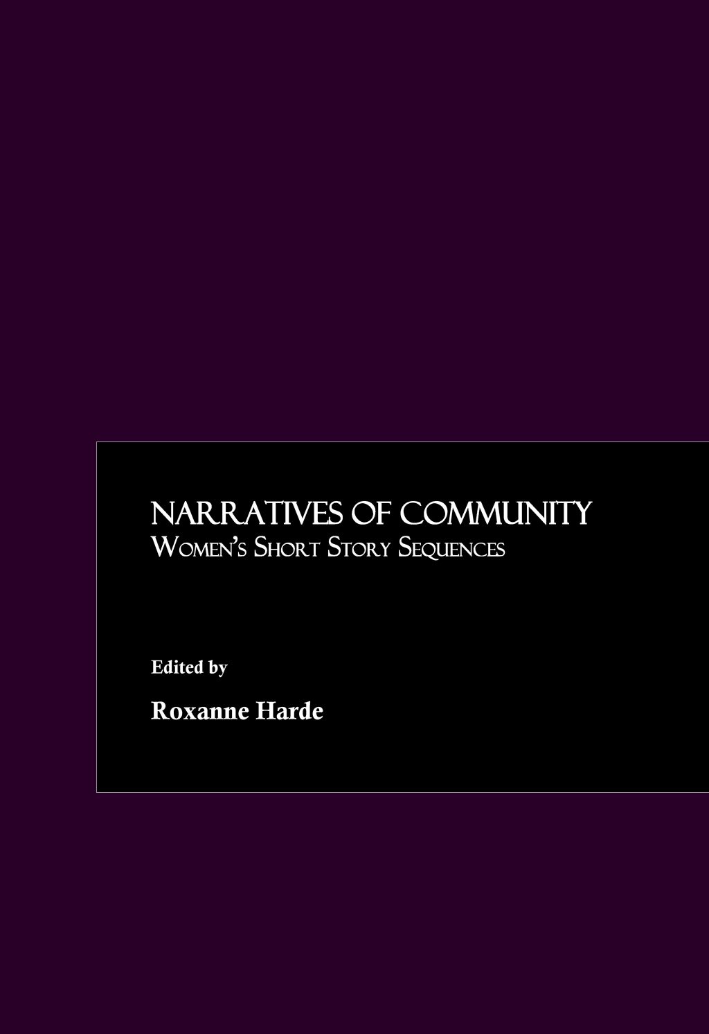 Narratives of Community Womens Short Story Sequences 1st Edition â€“ PDF/EPUB Version Downloadable