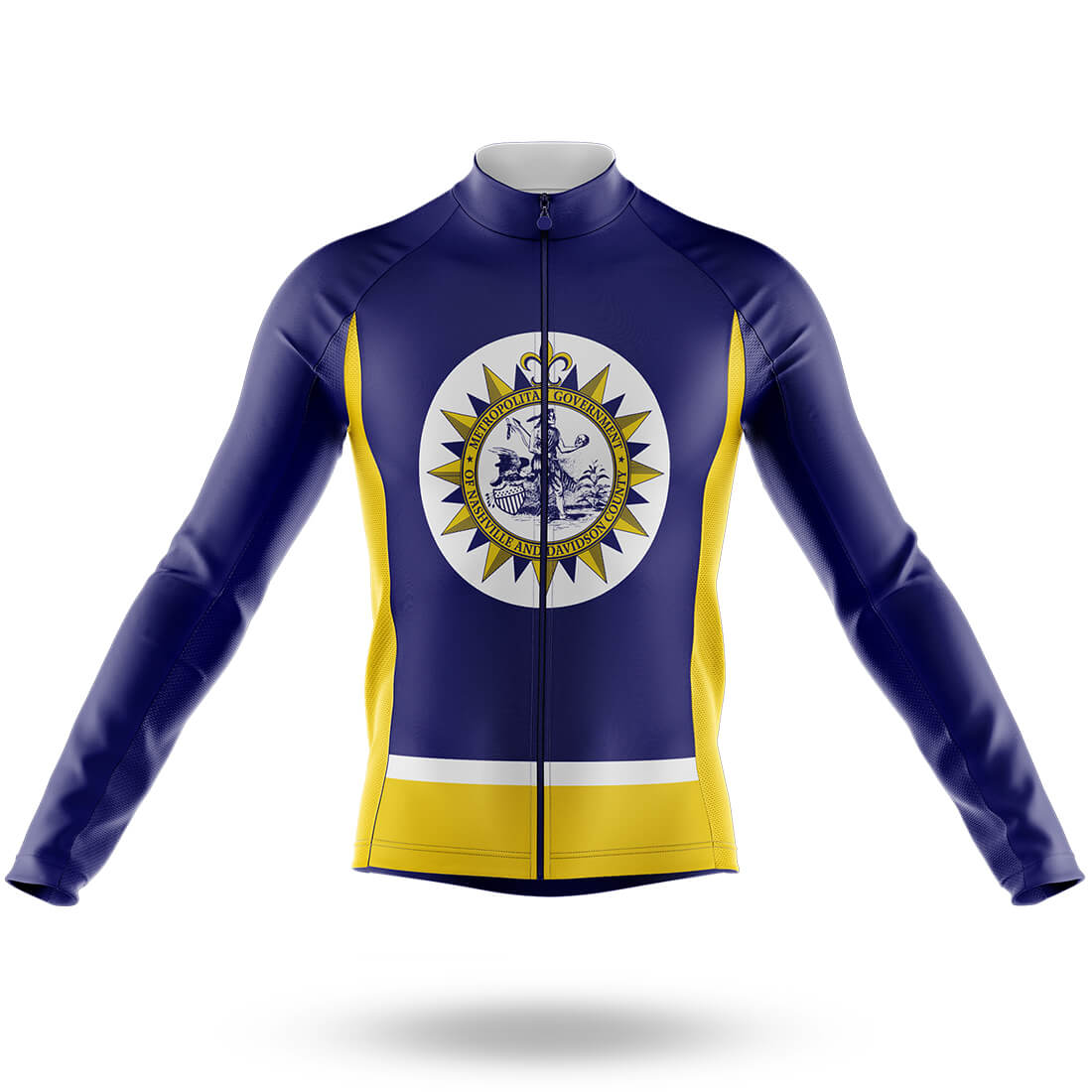 Nashville City - Men's Cycling Long Sleeve Jersey