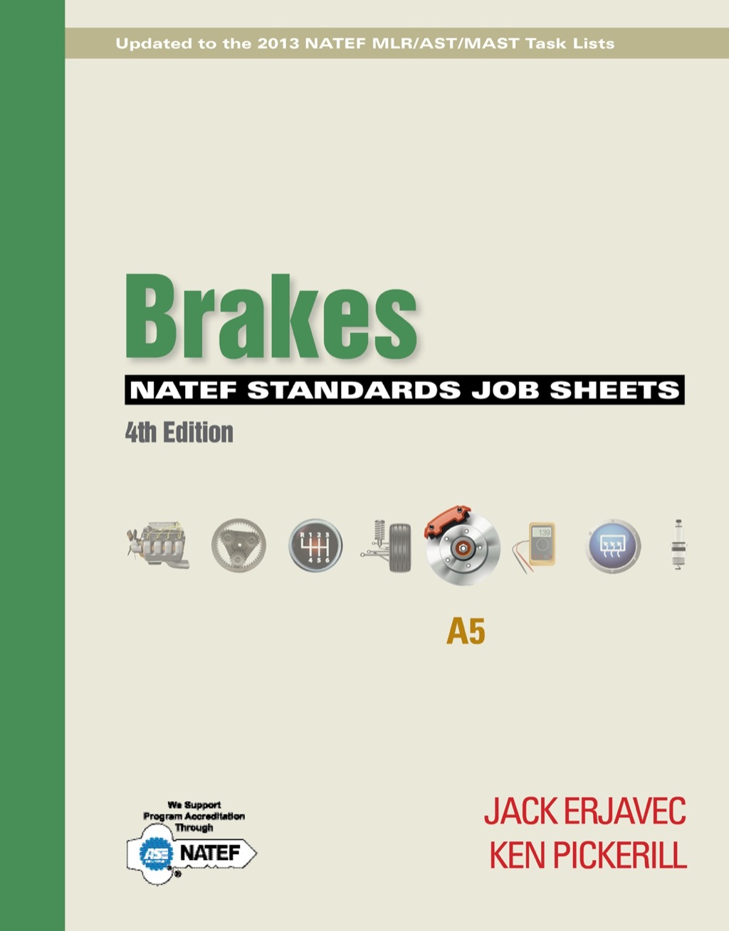 NATEF Standards Job Sheets Area A5 4th Edition â€“ PDF/EPUB Version Downloadable