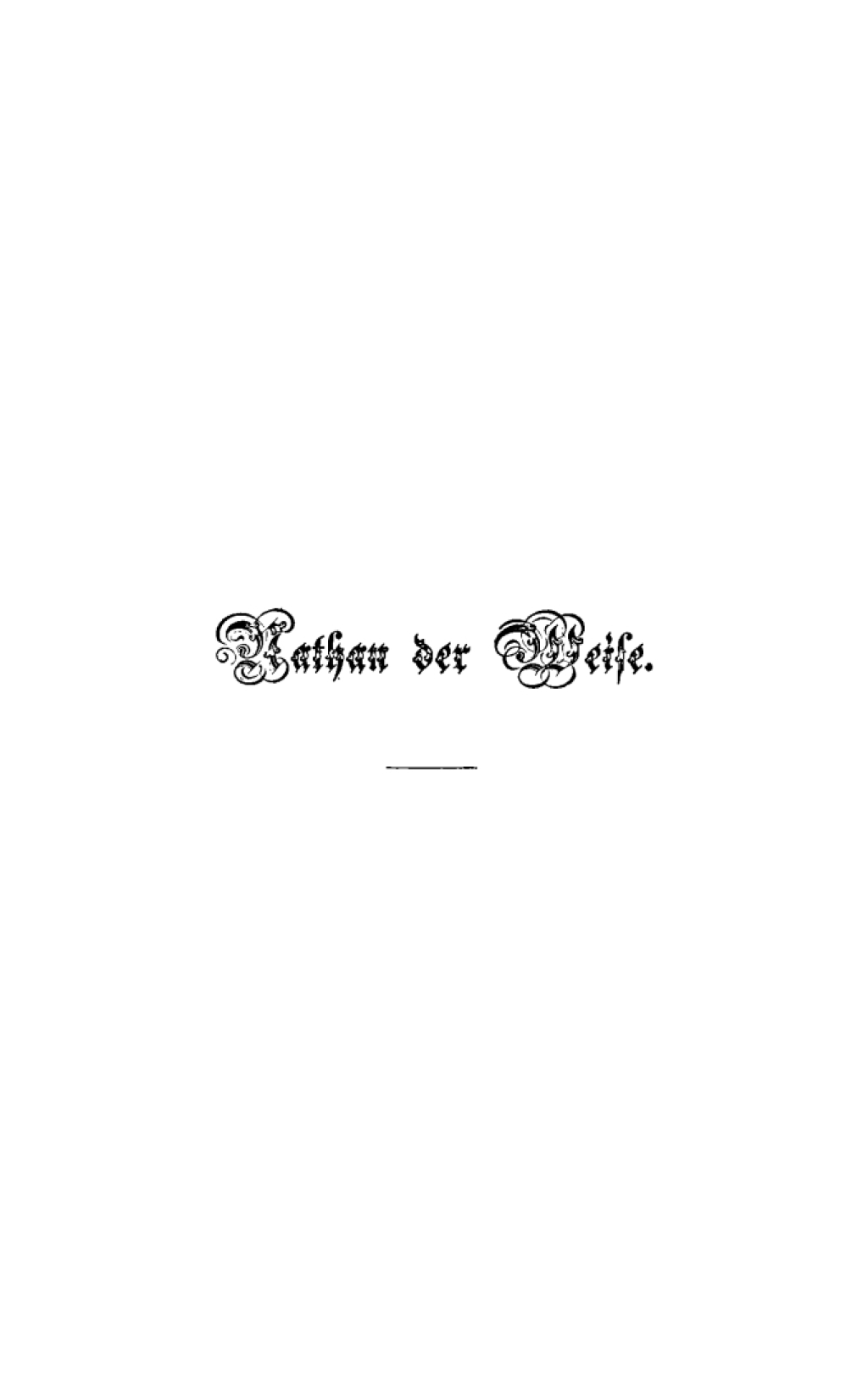 Nathan der Weise Ein dramatisches Gedicht in fÃ¼nf AufzÃ¼gen 1st Edition â€“ PDF/EPUB Version Downloadable