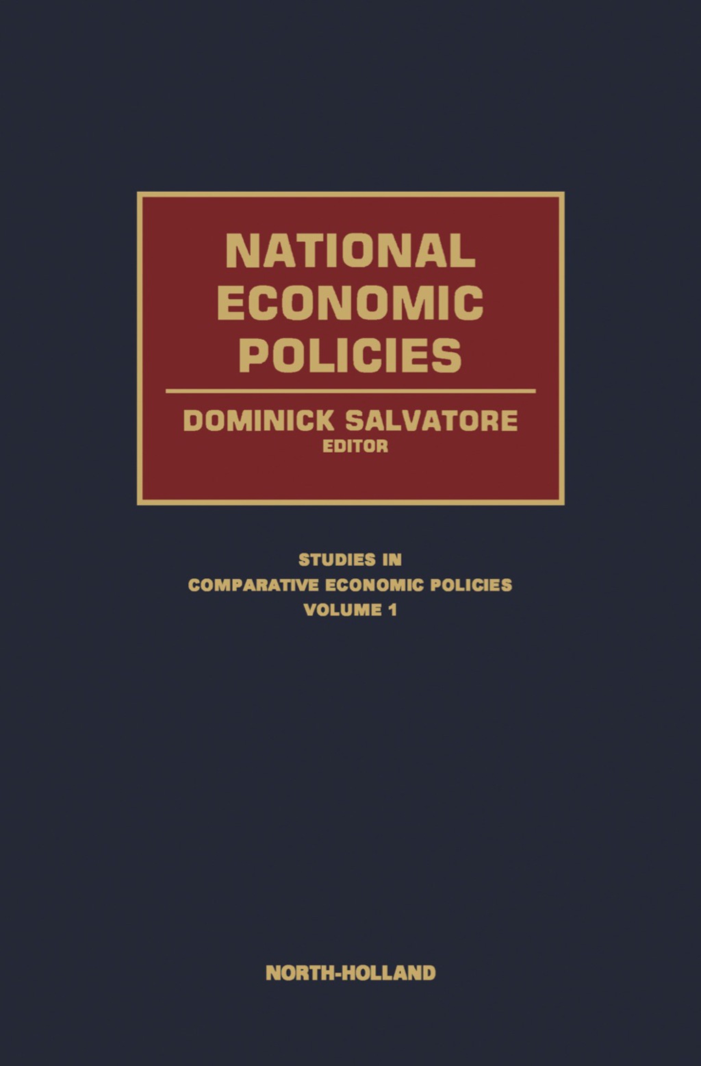 National Economic Policies  â€“ PDF/EPUB Version Downloadable