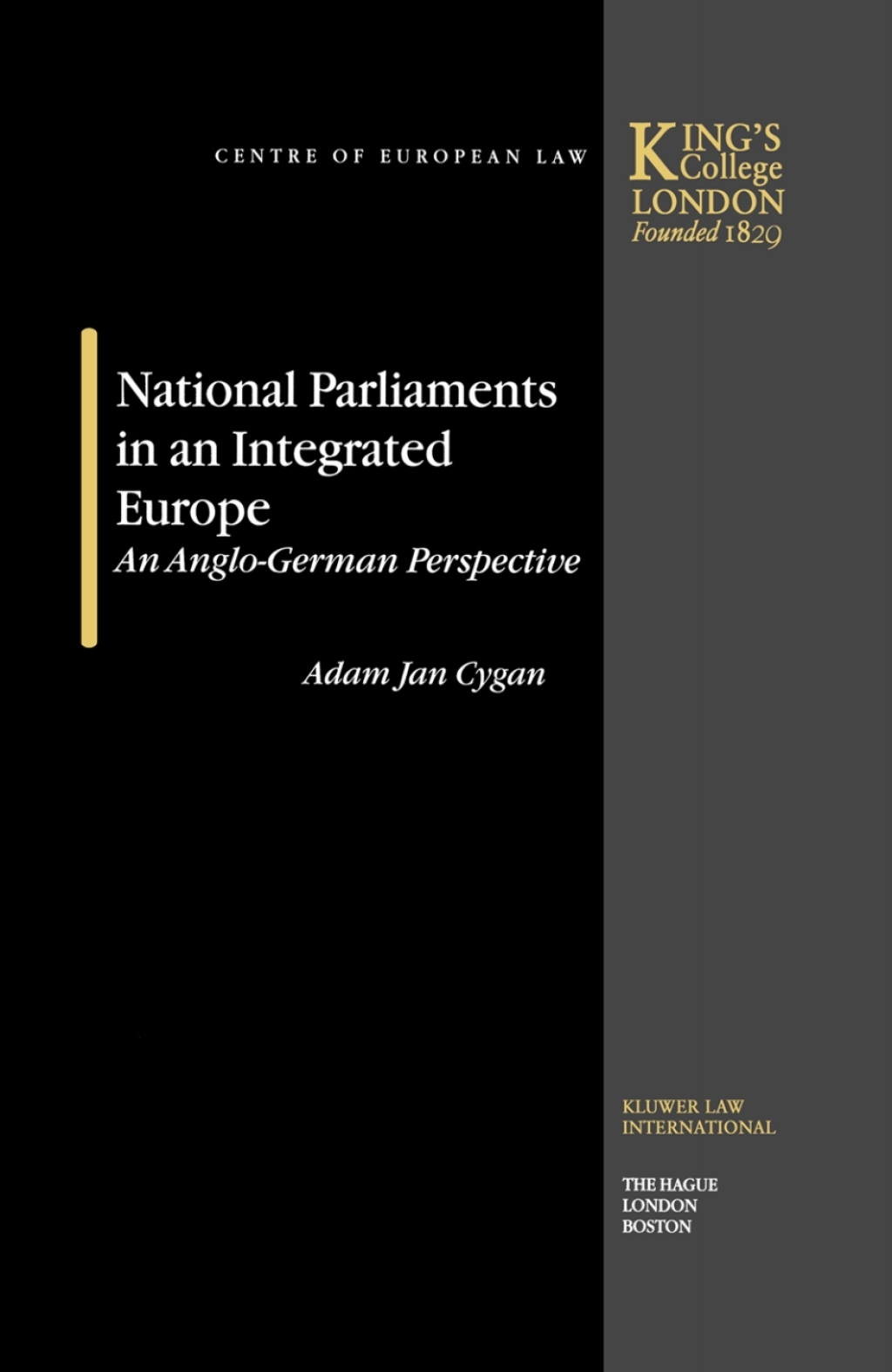 National Parliaments in an Integrated Europe An Anglo-German Perspective  â€“ PDF/EPUB Version Downloadable