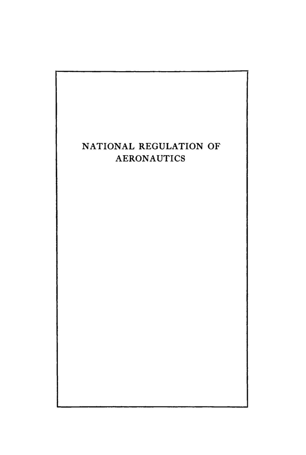 National Regulation of Aeronautics  â€“ PDF/EPUB Version Downloadable