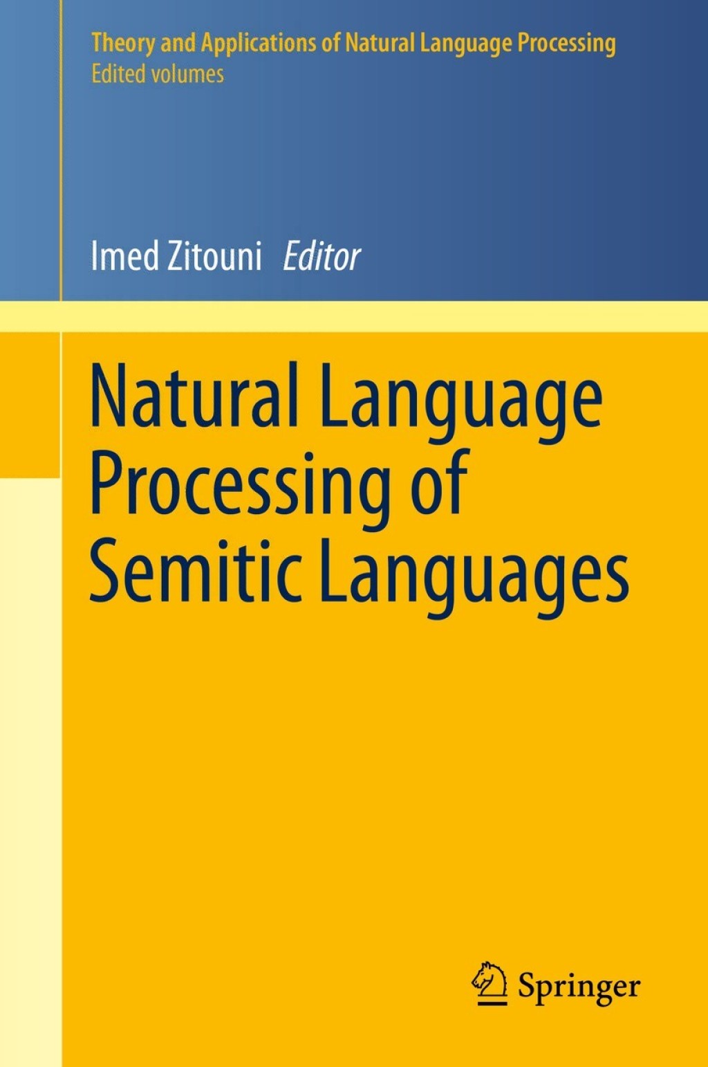 Natural Language Processing of Semitic Languages  â€“ PDF/EPUB Version Downloadable