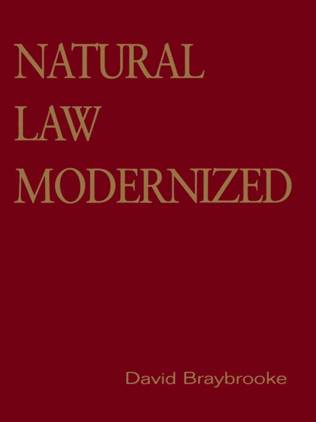 Natural Law Modernized 1st Edition â€“ PDF/EPUB Version Downloadable
