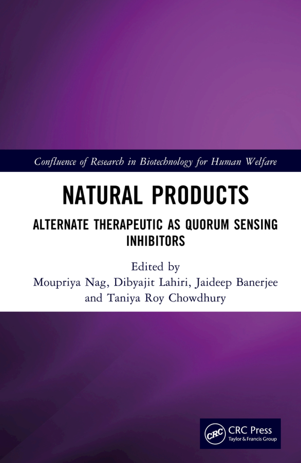 Natural Products Alternate Therapeutic as Quorum Sensing (QS) Inhibitors 1st Edition â€“ PDF/EPUB Version Downloadable