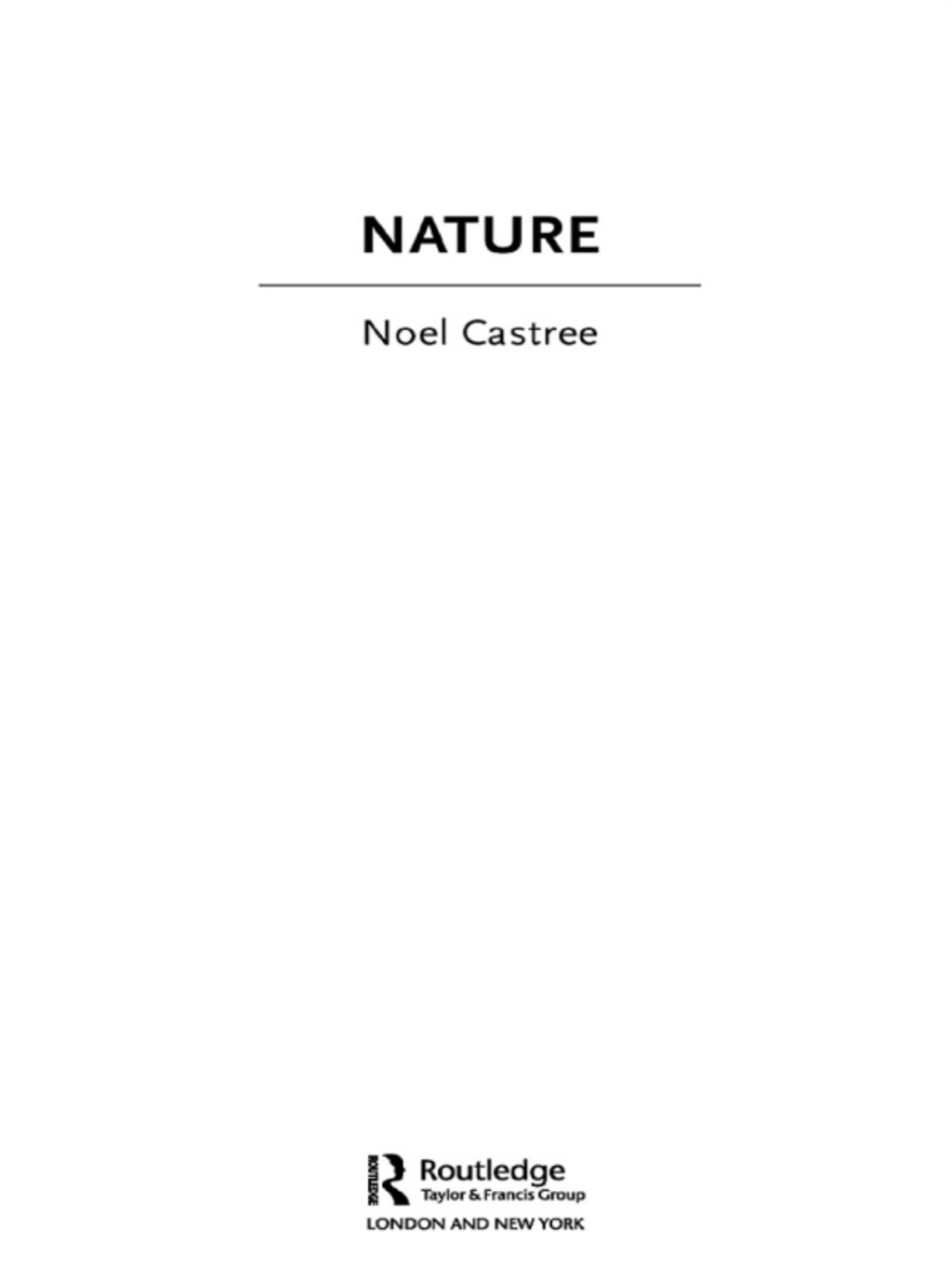 Nature 1st Edition â€“ PDF/EPUB Version Downloadable