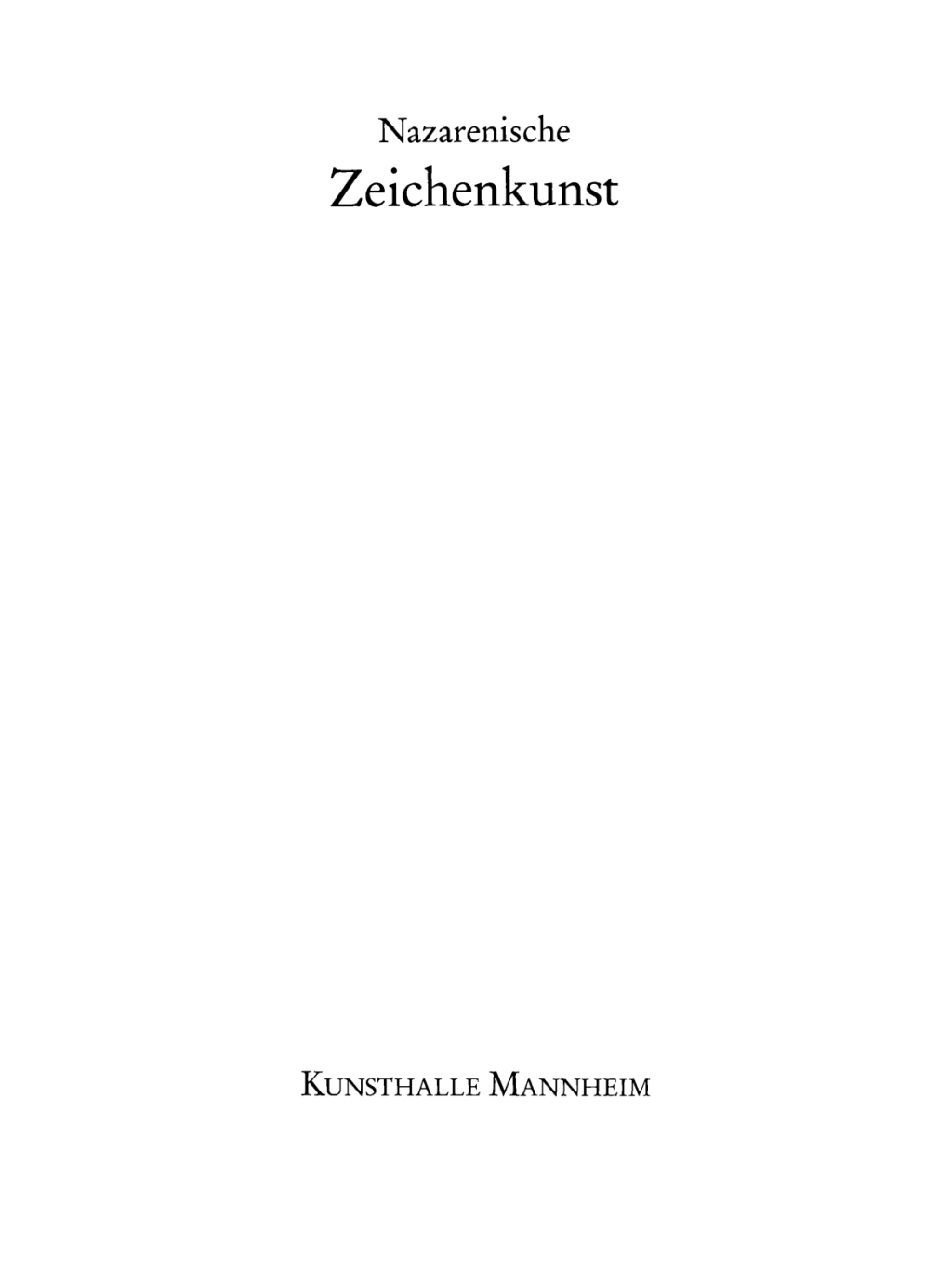 Nazarenische Zeichenkunst 1st Edition â€“ PDF/EPUB Version Downloadable