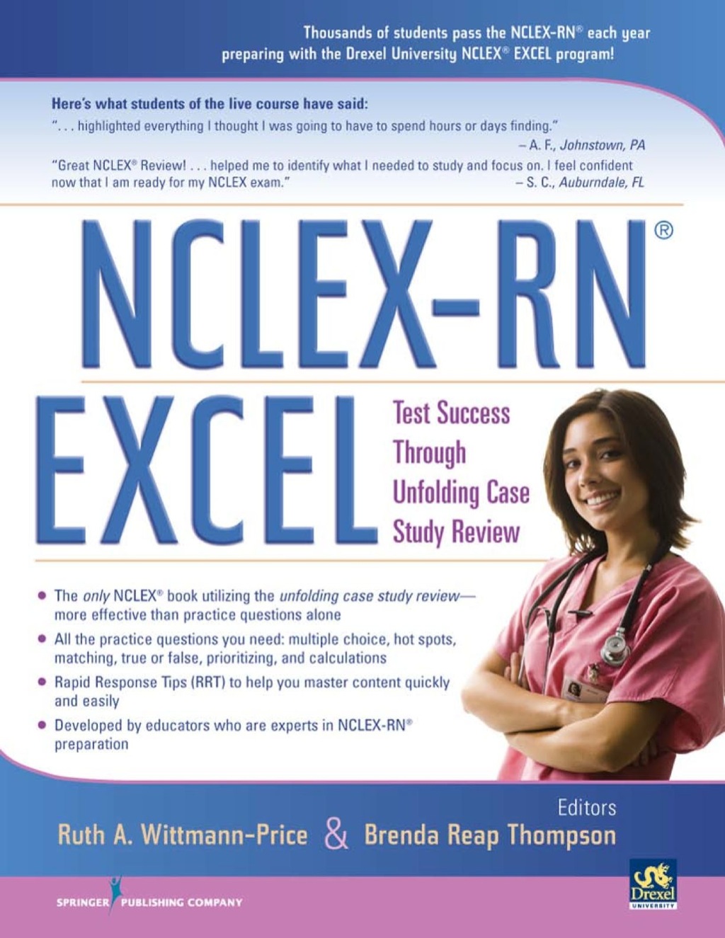 NCLEX-RN?Â´ EXCEL Test Success through Unfolding Case Study Review 1st Edition â€“ PDF/EPUB Version Downloadable