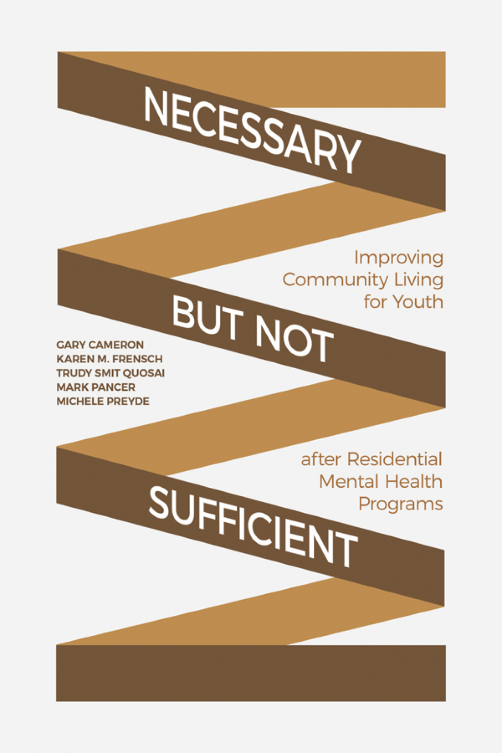 Necessary but Not Sufficient Improving Community Living for Youth after Residential Mental Health Programs 1st Edition â€“ PDF/EPUB Version Downloadable