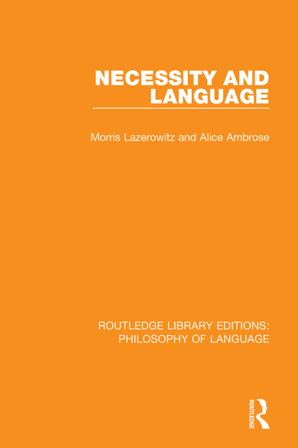 Necessity and Language 1st Edition â€“ PDF/EPUB Version Downloadable