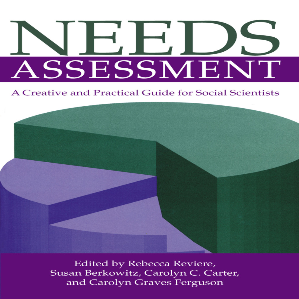 Needs Assessment A Creative And Practical Guide For Social Scientists 1st Edition â€“ PDF/EPUB Version Downloadable