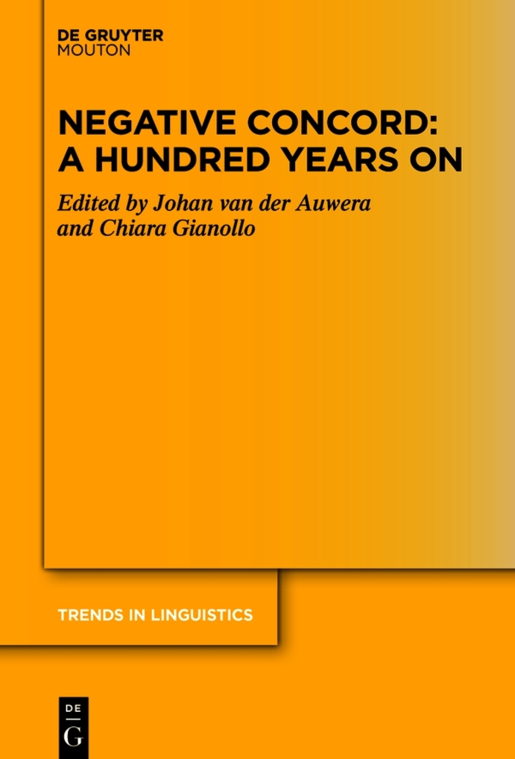 Negative Concord: A Hundred Years On 1st Edition â€“ PDF/EPUB Version Downloadable