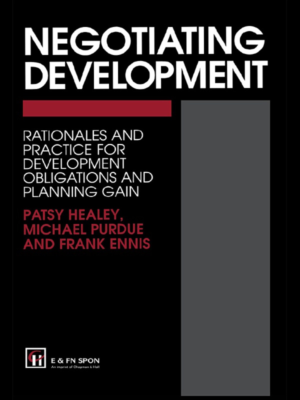 Negotiating Development Rationales and practice for development obligationsand planning gain 1st Edition â€“ PDF/EPUB Version Downloadable