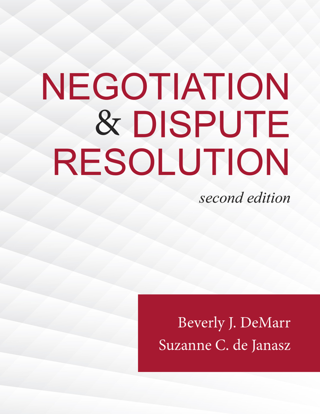 Negotiation & Dispute Resolution 2nd Edition â€“ PDF/EPUB Version Downloadable