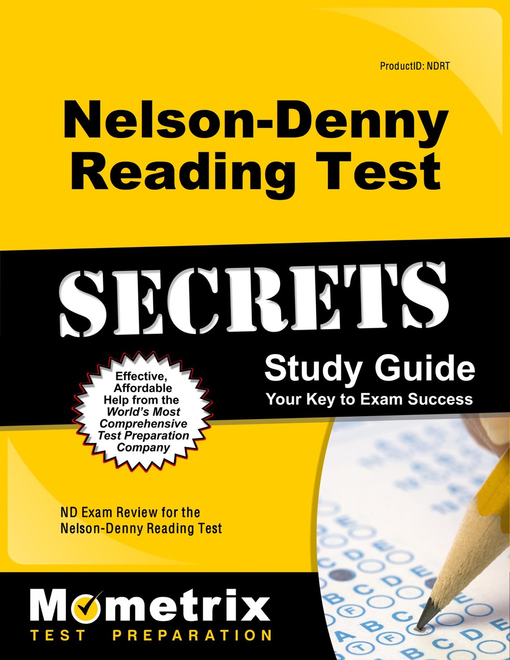 Nelson-Denny Reading Test Secrets Study Guide 1st Edition â€“ PDF/EPUB Version Downloadable