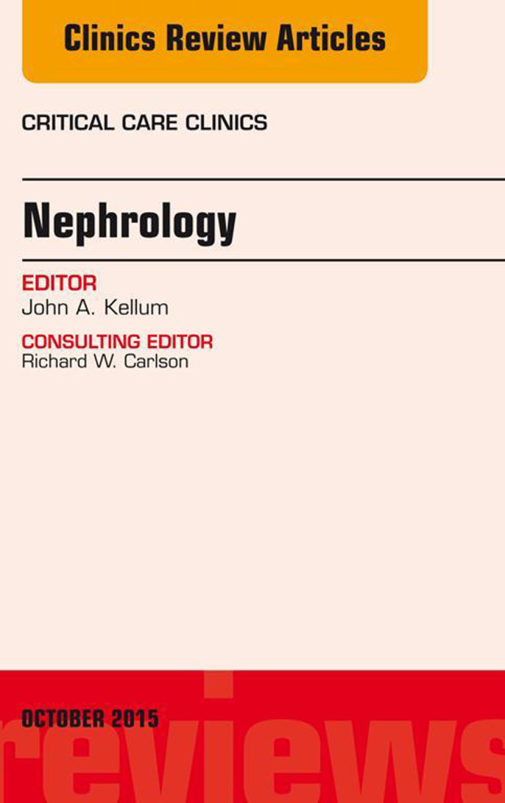 Nephrology, An Issue of Critical Care Clinics  â€“ PDF/EPUB Version Downloadable