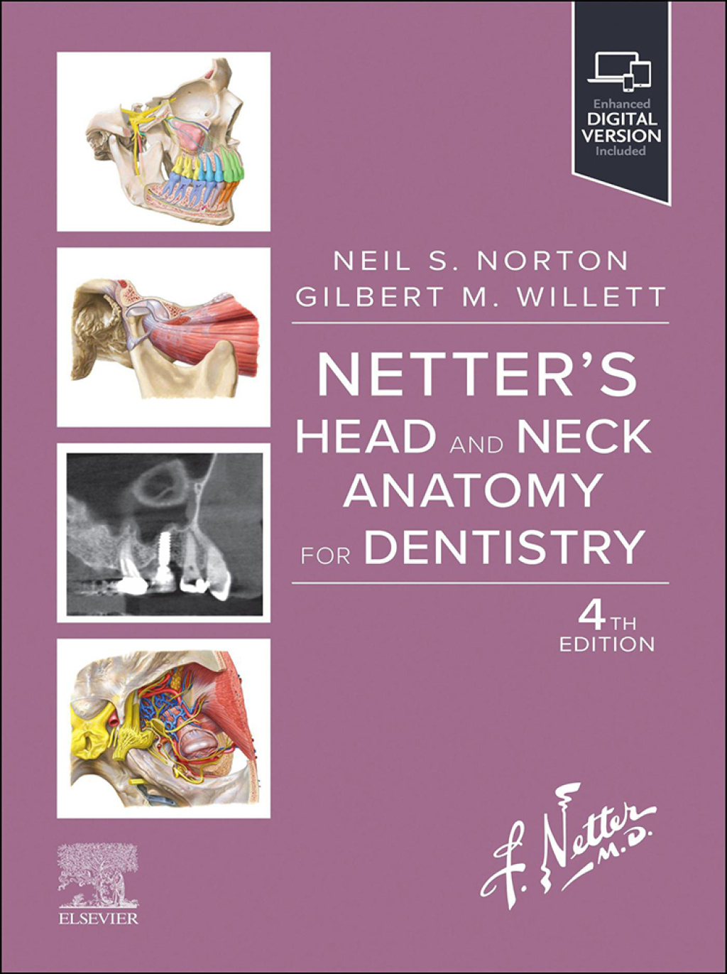 Netter's Head and Neck Anatomy for Dentistry 4th Edition â€“ PDF/EPUB Version Downloadable