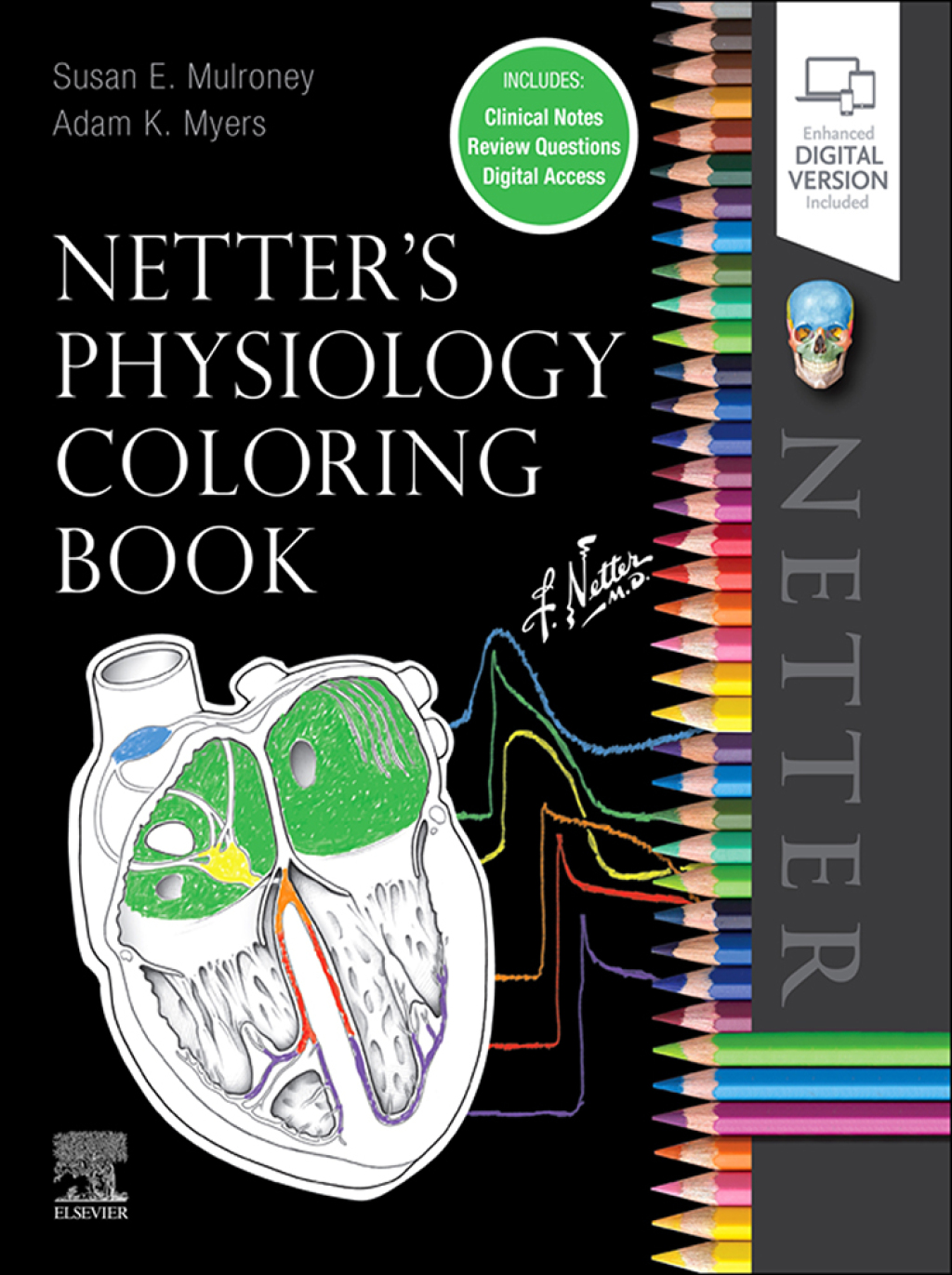 Netter's Physiology Coloring Book 1st Edition - (PDF/EPUB Version)