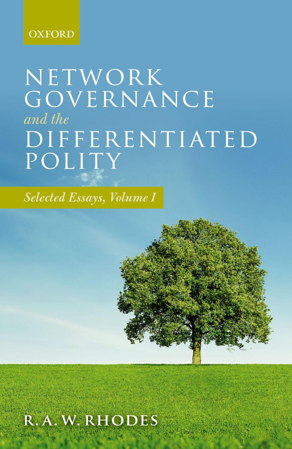 Network Governance and the Differentiated Polity Selected Essays, Volume I  â€“ PDF/EPUB Version Downloadable