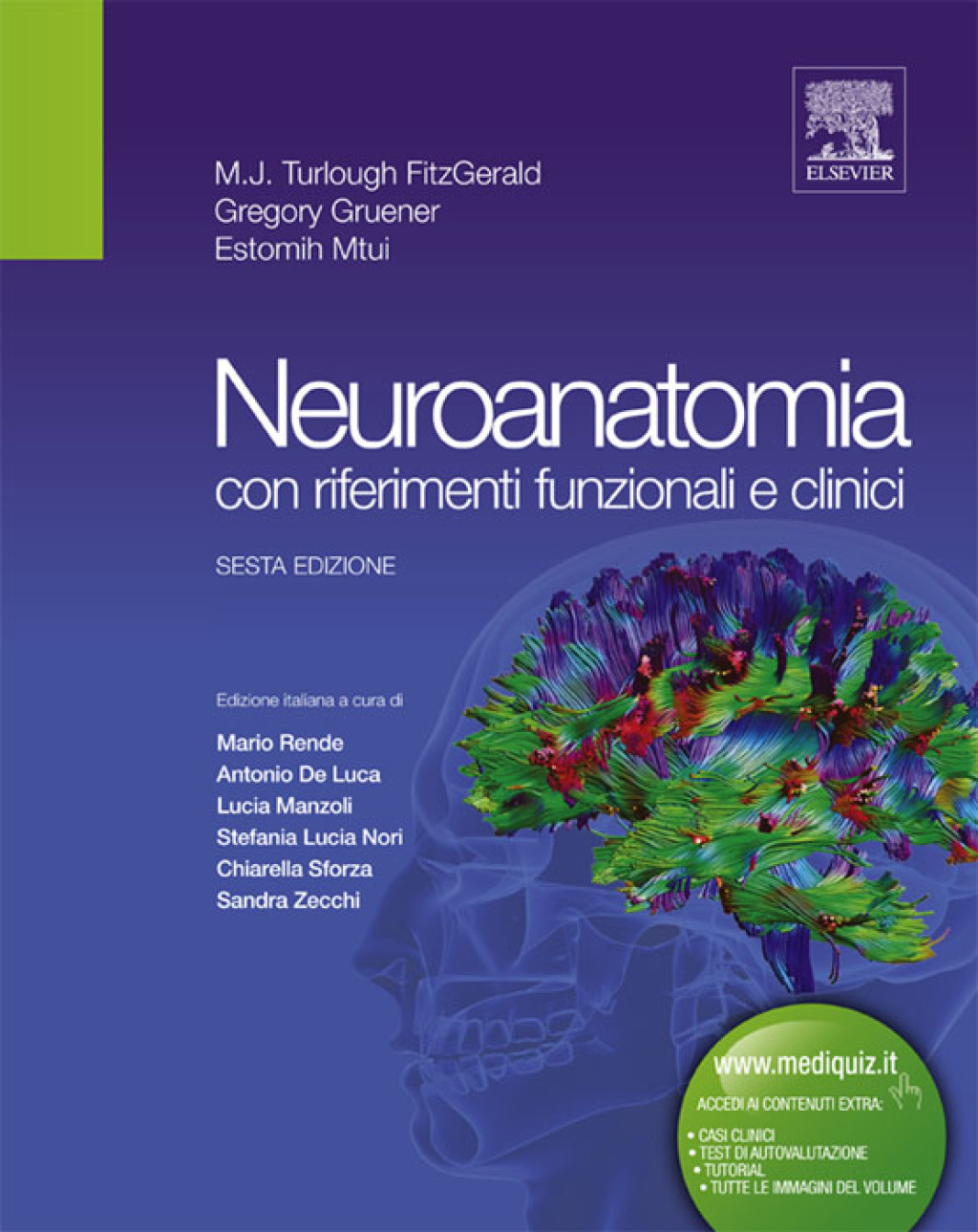 Neuroanatomia con riferimenti funzionali e clinici 6th Edition â€“ PDF/EPUB Version Downloadable