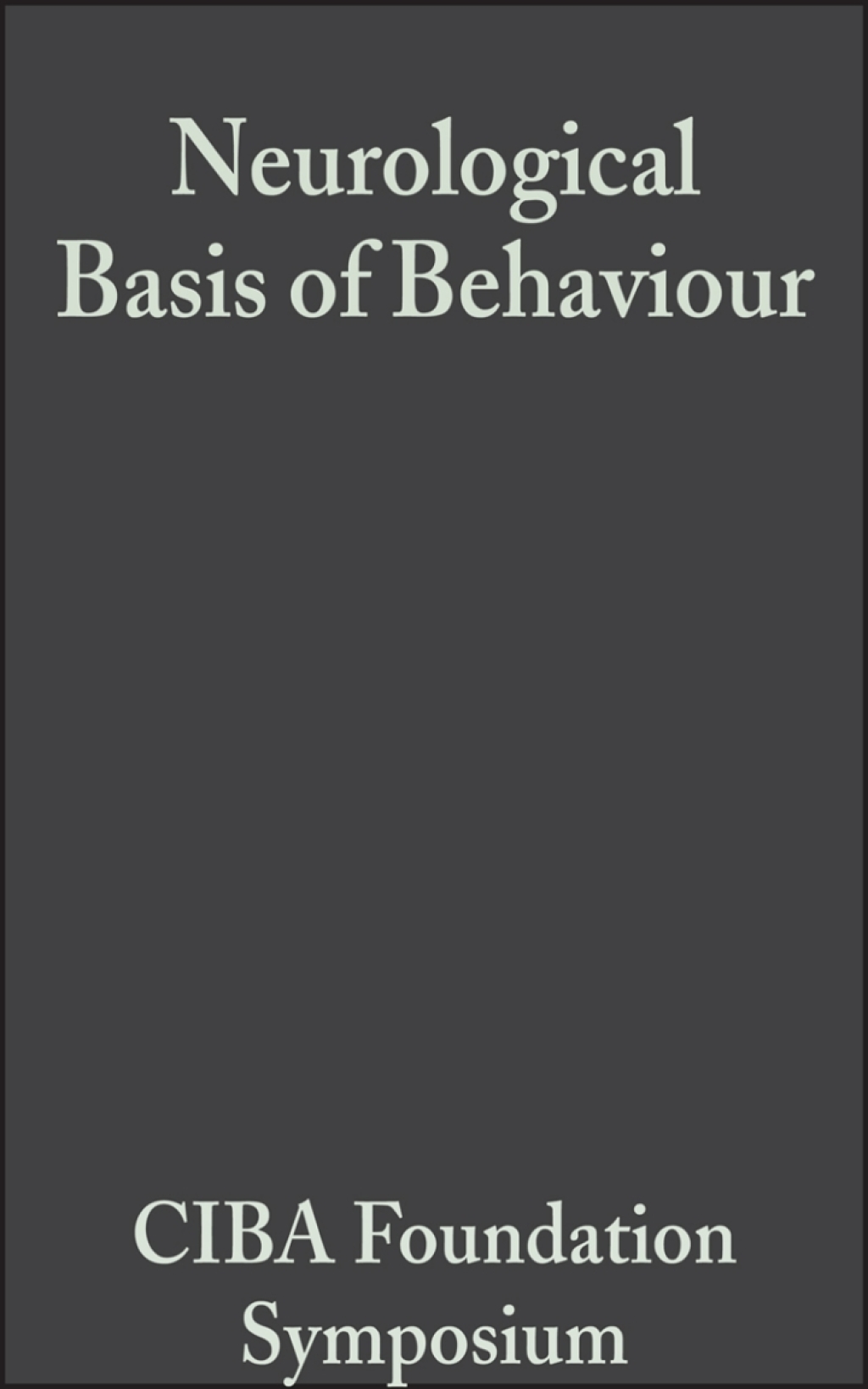 Neurological Basis of Behaviour 1st Edition â€“ PDF/EPUB Version Downloadable