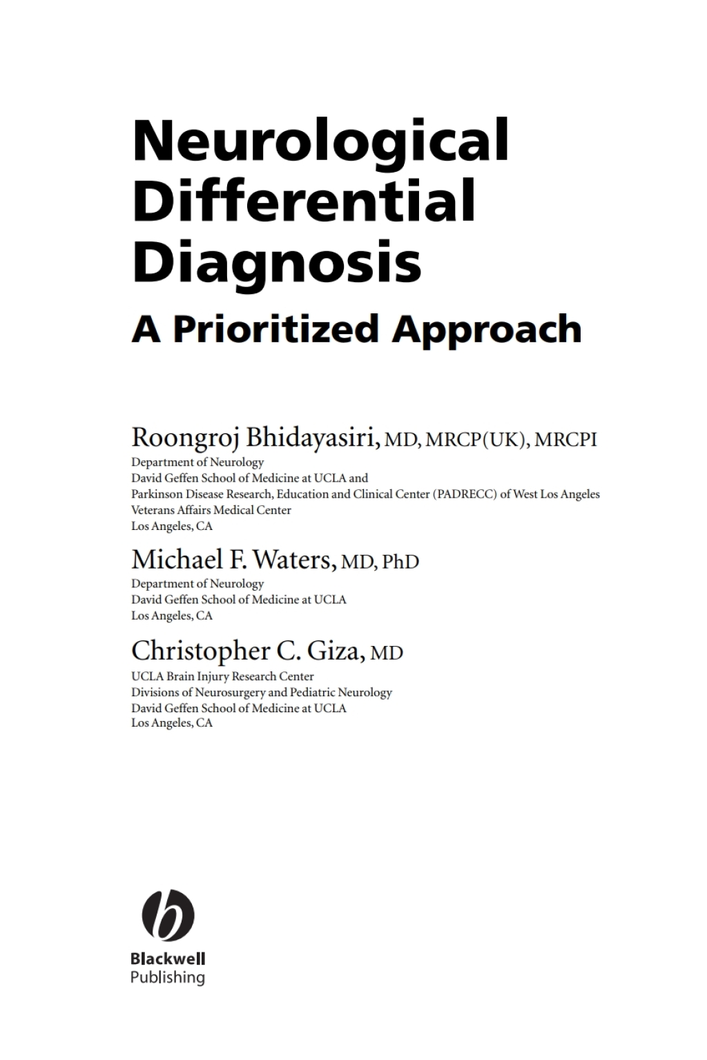 Neurological Differential Diagnosis A Prioritized Approach 1st Edition â€“ PDF/EPUB Version Downloadable