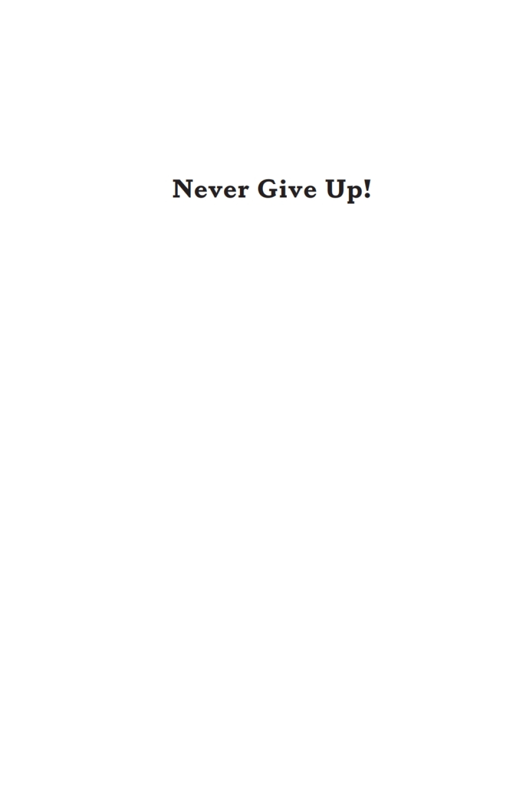 Never Give Up! The Message of Hebrews  â€“ PDF/EPUB Version Downloadable