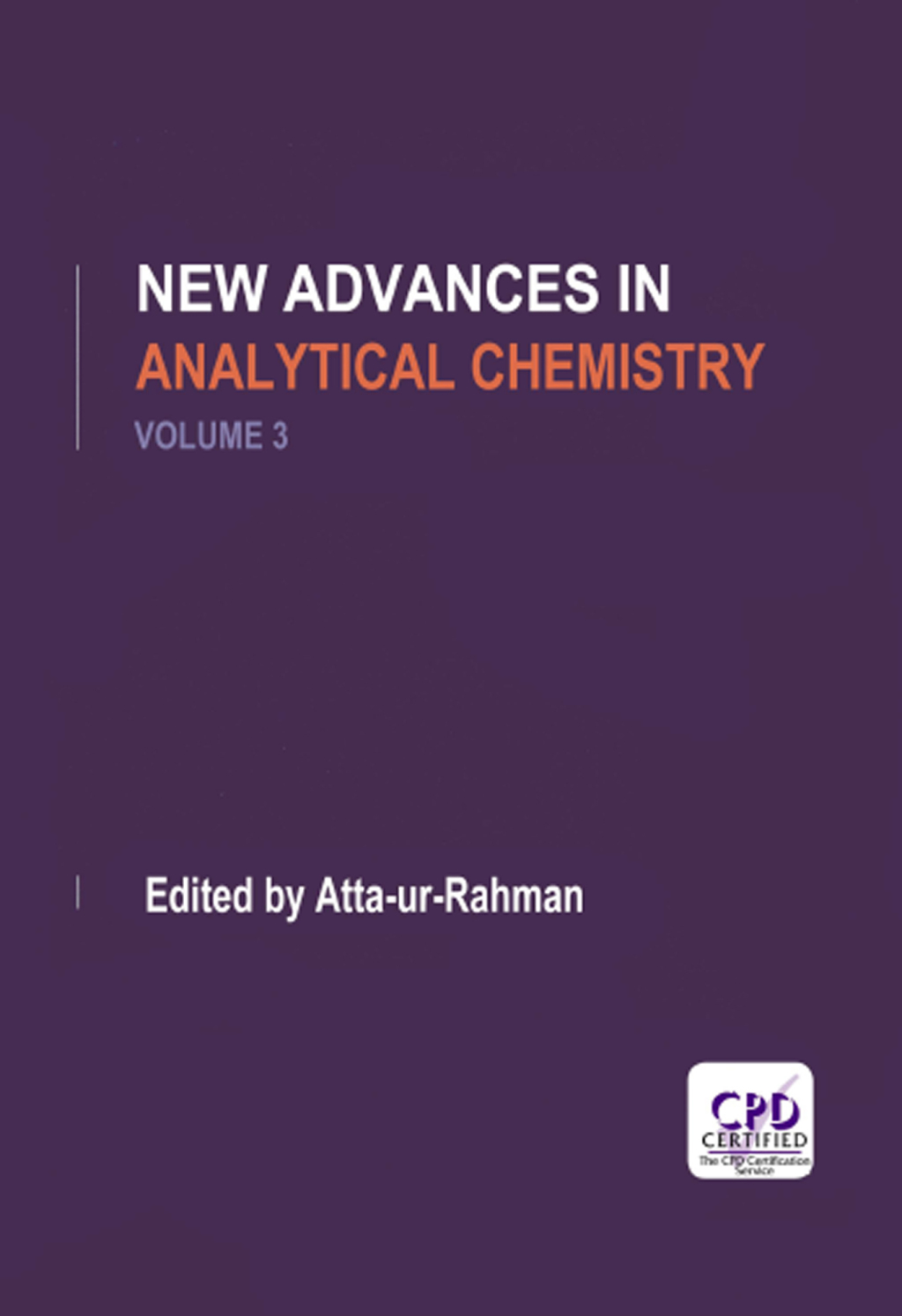 New Advances in Analytical Chemistry, Volume 3 1st Edition â€“ PDF/EPUB Version Downloadable
