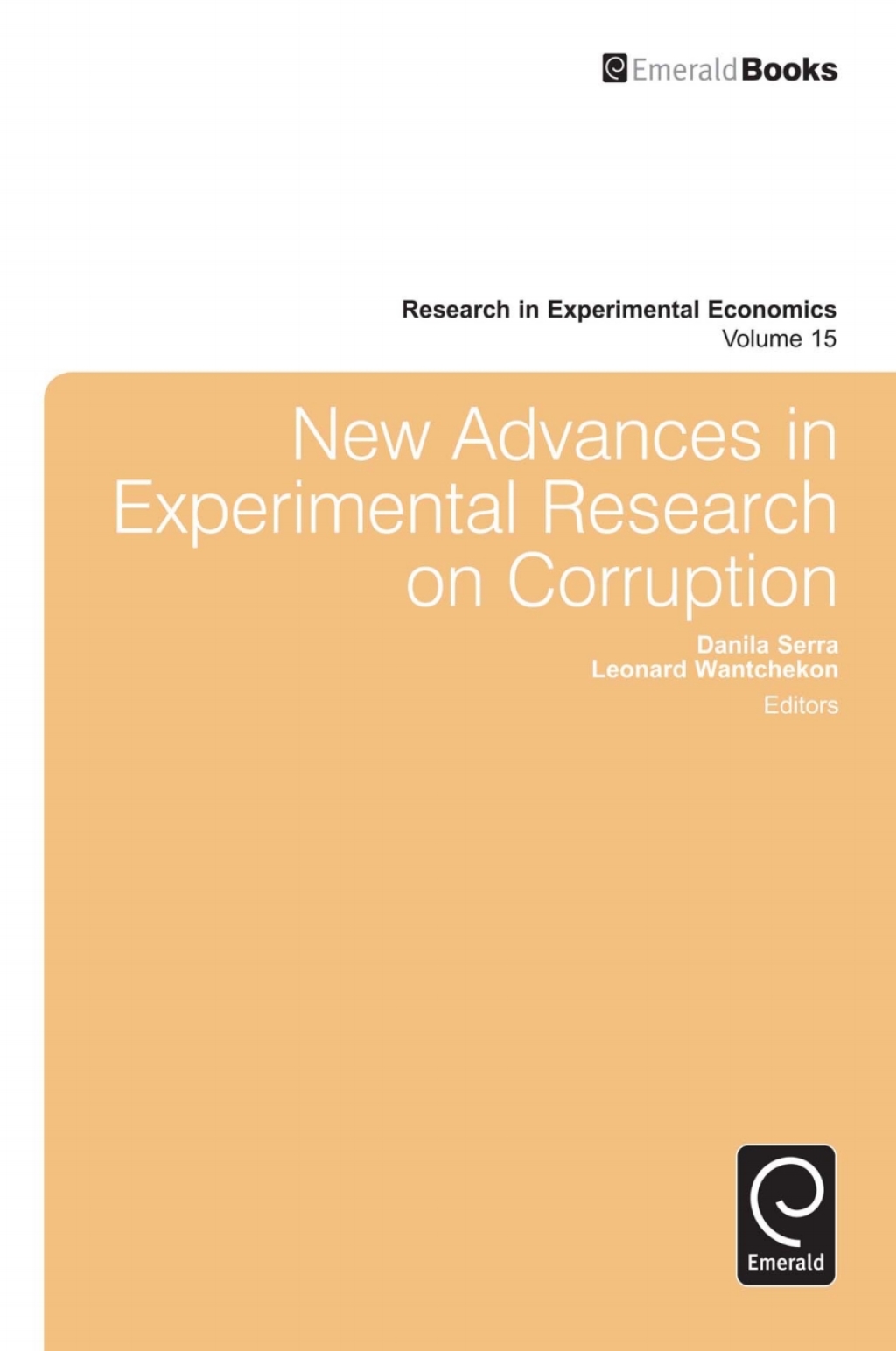New Advances in Experimental Research on Corruption  â€“ PDF/EPUB Version Downloadable