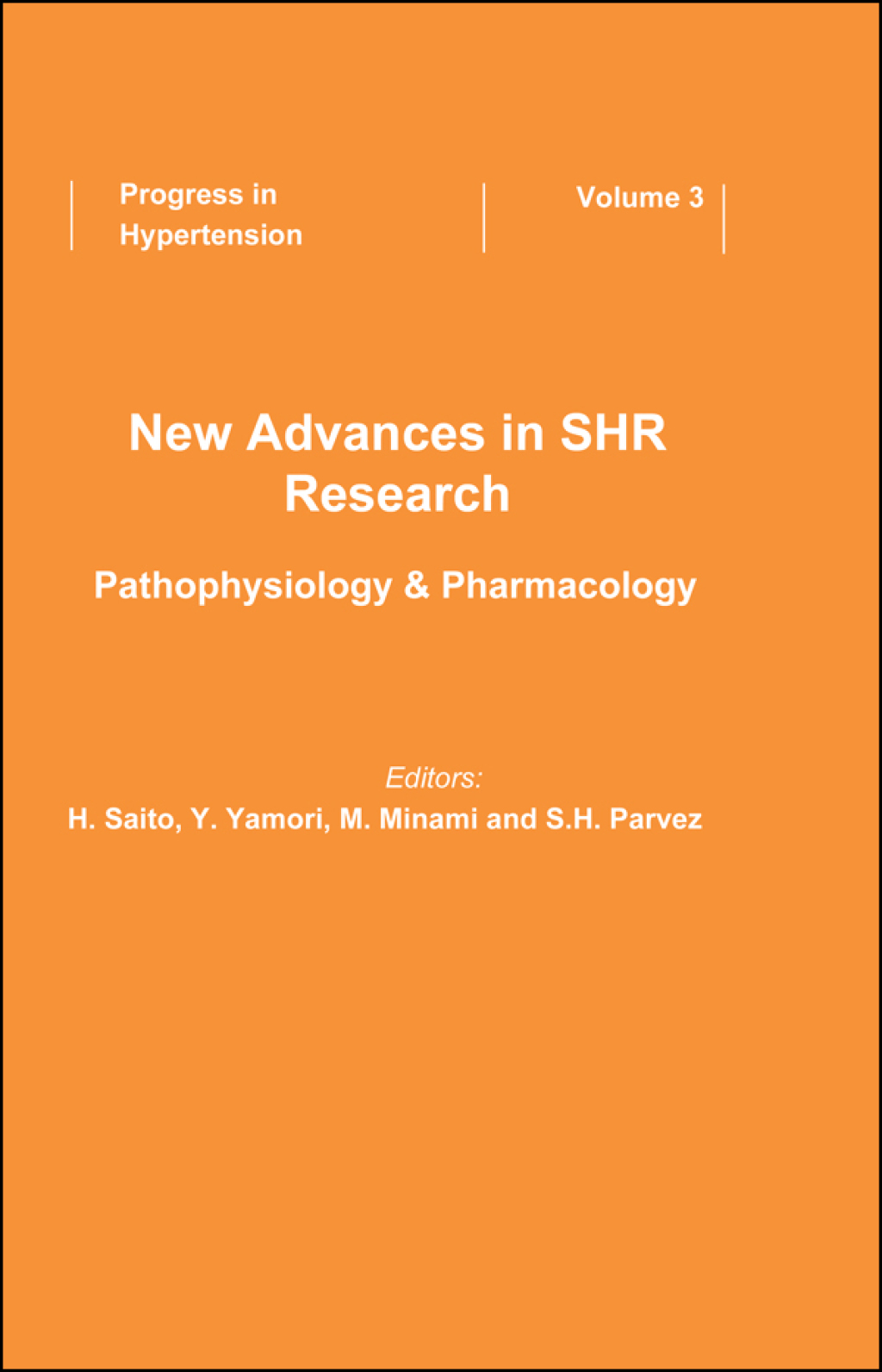 New Advances in SHR Research - Pathophysiology & Pharmacology 1st Edition â€“ PDF/EPUB Version Downloadable