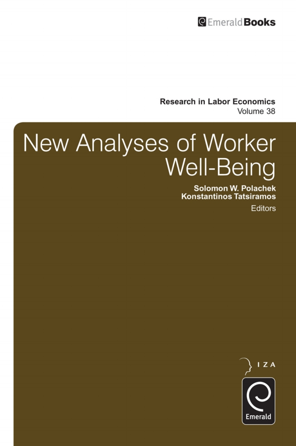New Analyses in Worker Well-Being  â€“ PDF/EPUB Version Downloadable