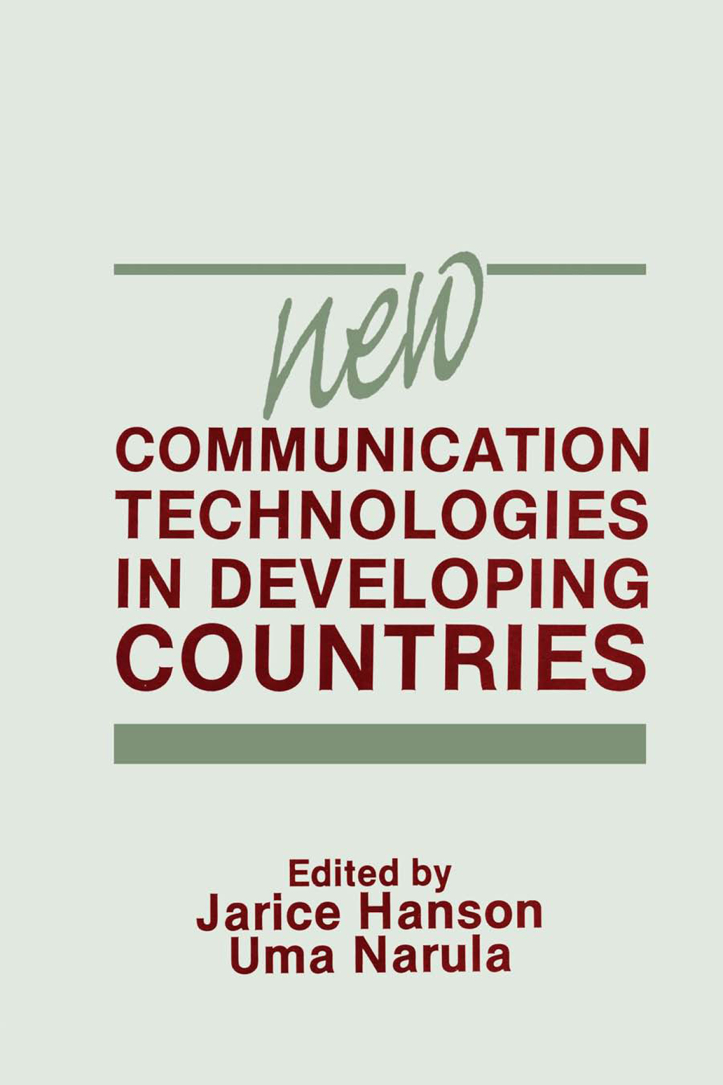 New Communication Technologies in Developing Countries 1st Edition â€“ PDF/EPUB Version Downloadable