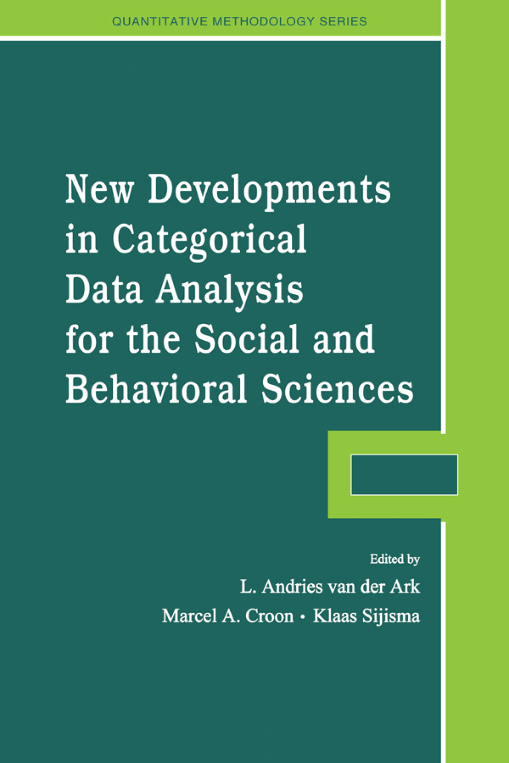 New Developments in Categorical Data Analysis for the Social and Behavioral Sciences 1st Edition â€“ PDF/EPUB Version Downloadable