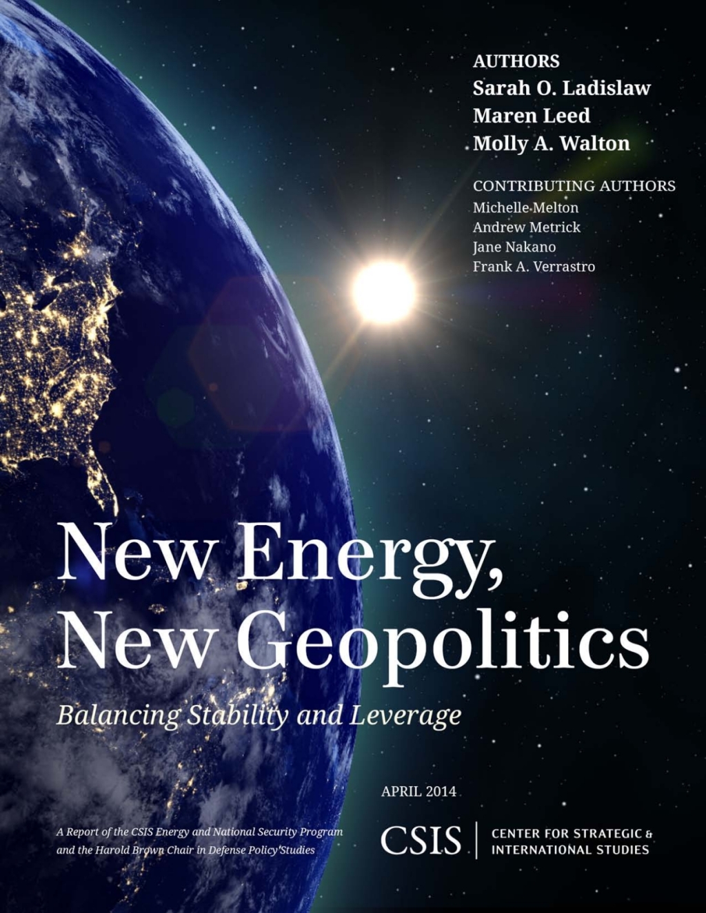 New Energy, New Geopolitics Balancing Stability and Leverage 1st Edition â€“ PDF/EPUB Version Downloadable