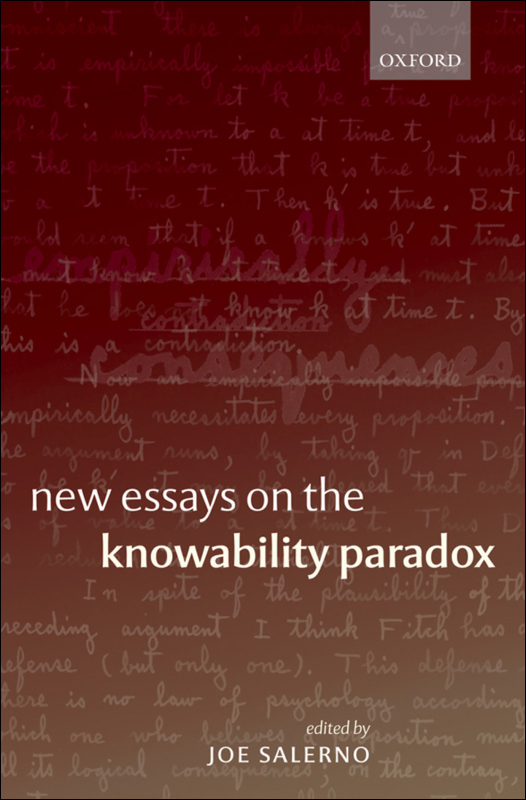 New Essays on the Knowability Paradox 1st Edition â€“ PDF/EPUB Version Downloadable