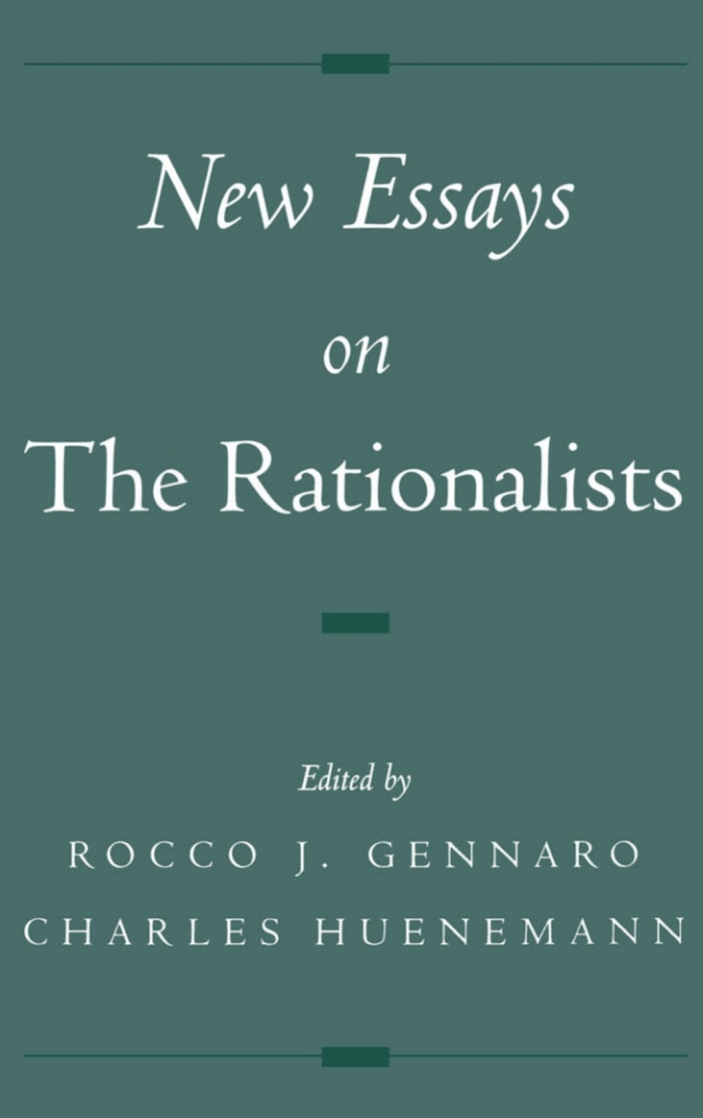New Essays on the Rationalists 1st Edition â€“ PDF/EPUB Version Downloadable
