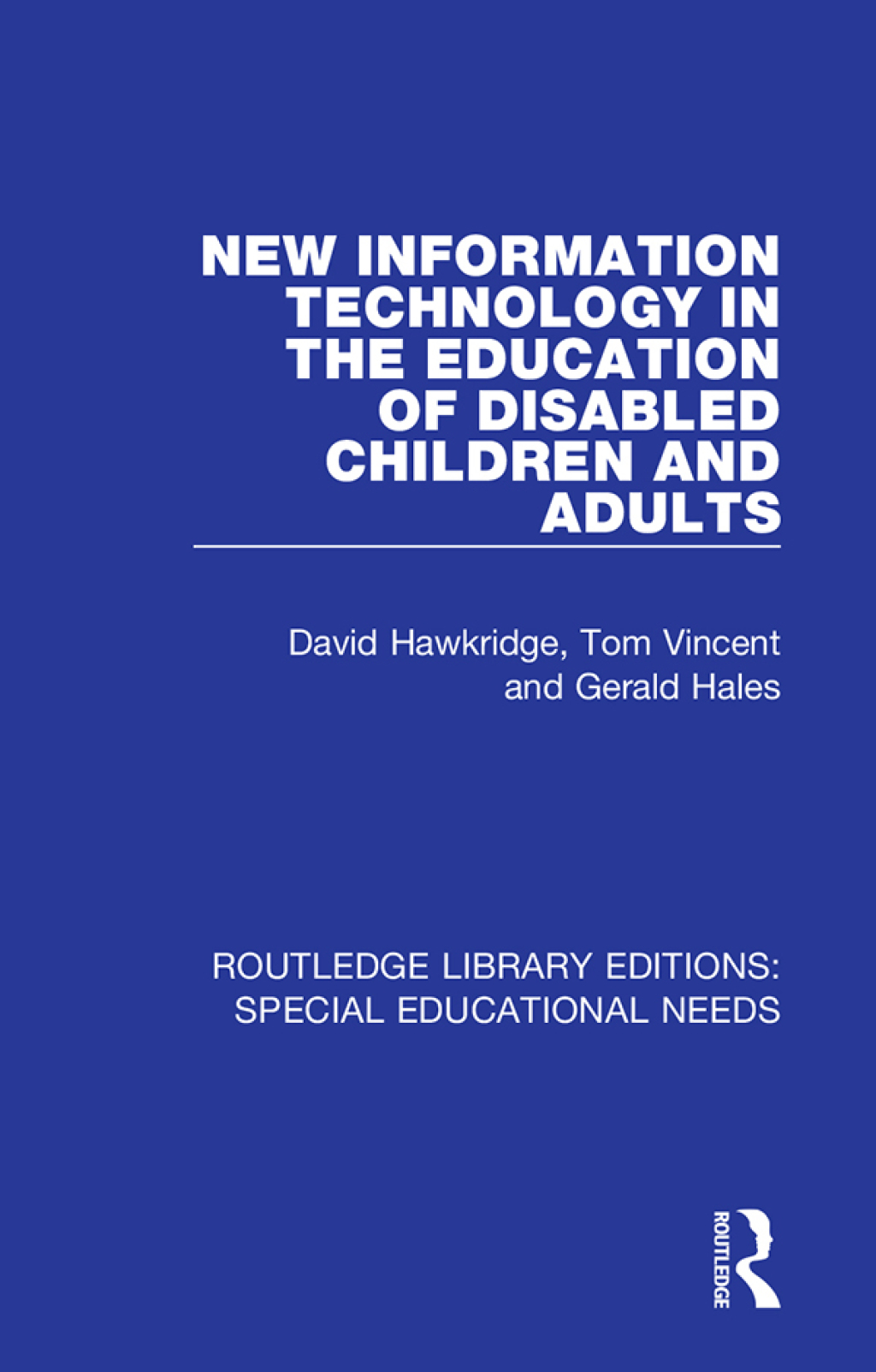 New Information Technology in the Education of Disabled Children and Adults 1st Edition â€“ PDF/EPUB Version Downloadable