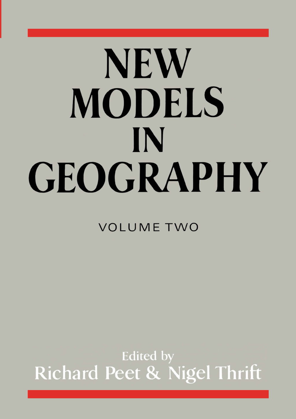 New Models In Geography V2 1st Edition â€“ PDF/EPUB Version Downloadable