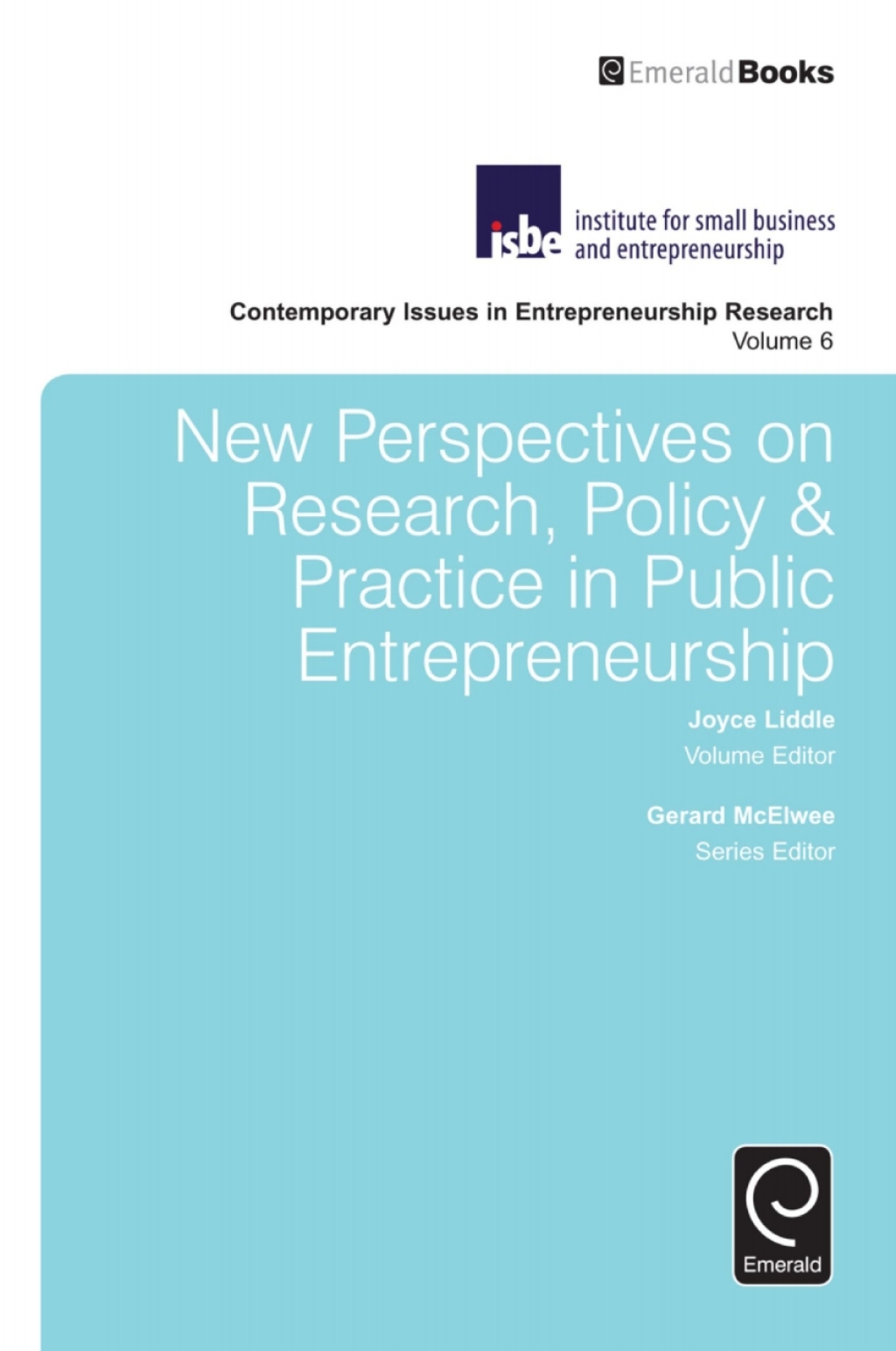 New Perspectives on Research, Policy & Practice in Public Entrepreneurship  â€“ PDF/EPUB Version Downloadable