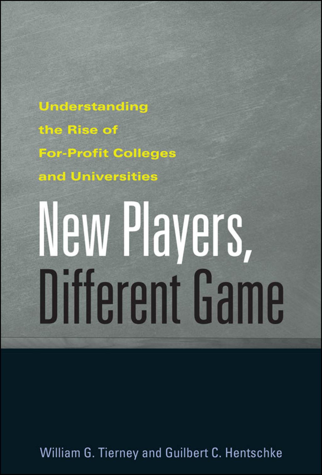 New Players, Different Game Understanding the Rise of For-Profit Colleges and Universities  â€“ PDF/EPUB Version Downloadable