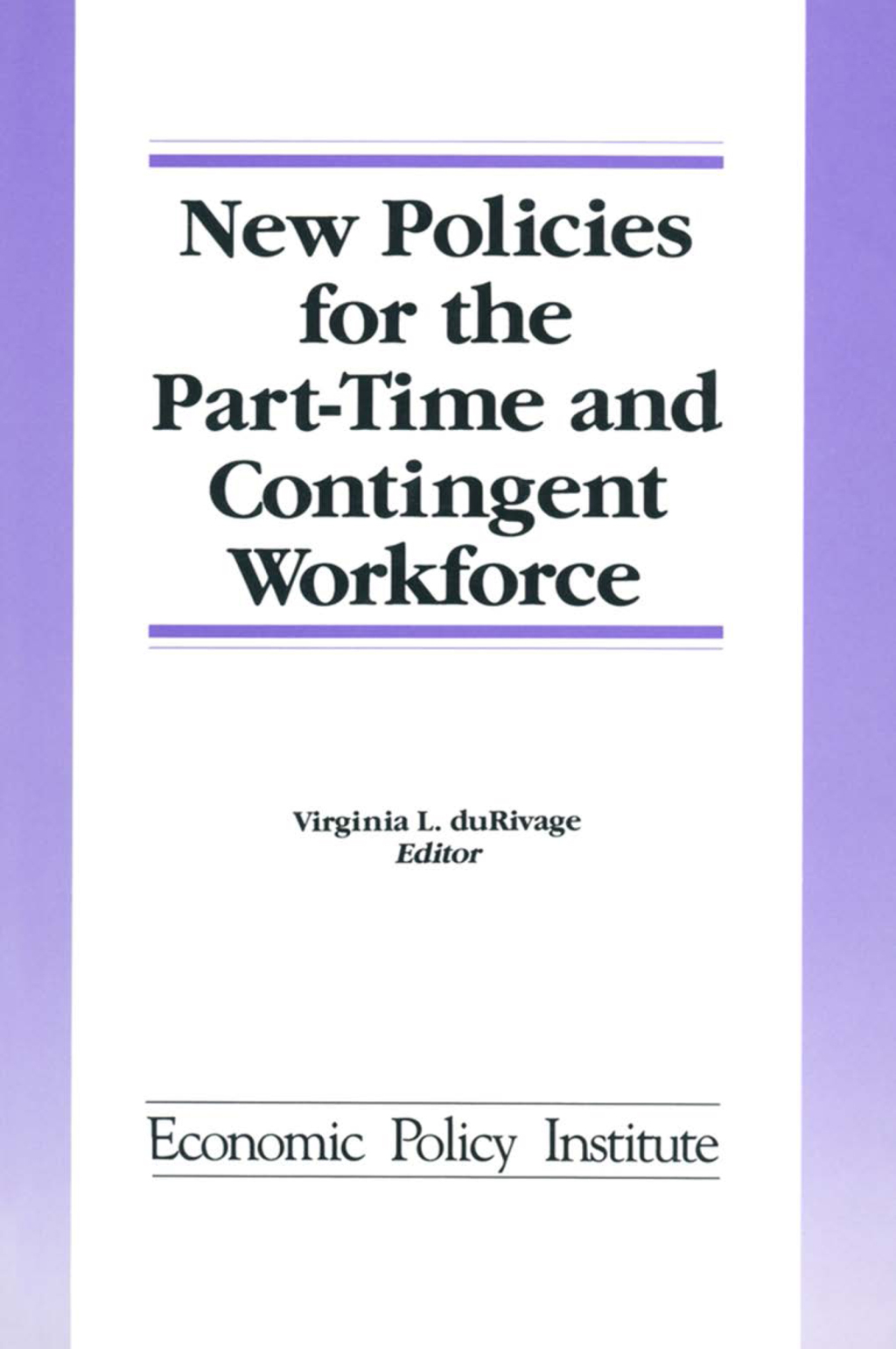 New Policies for the Part-time and Contingent Workforce 1st Edition â€“ PDF/EPUB Version Downloadable