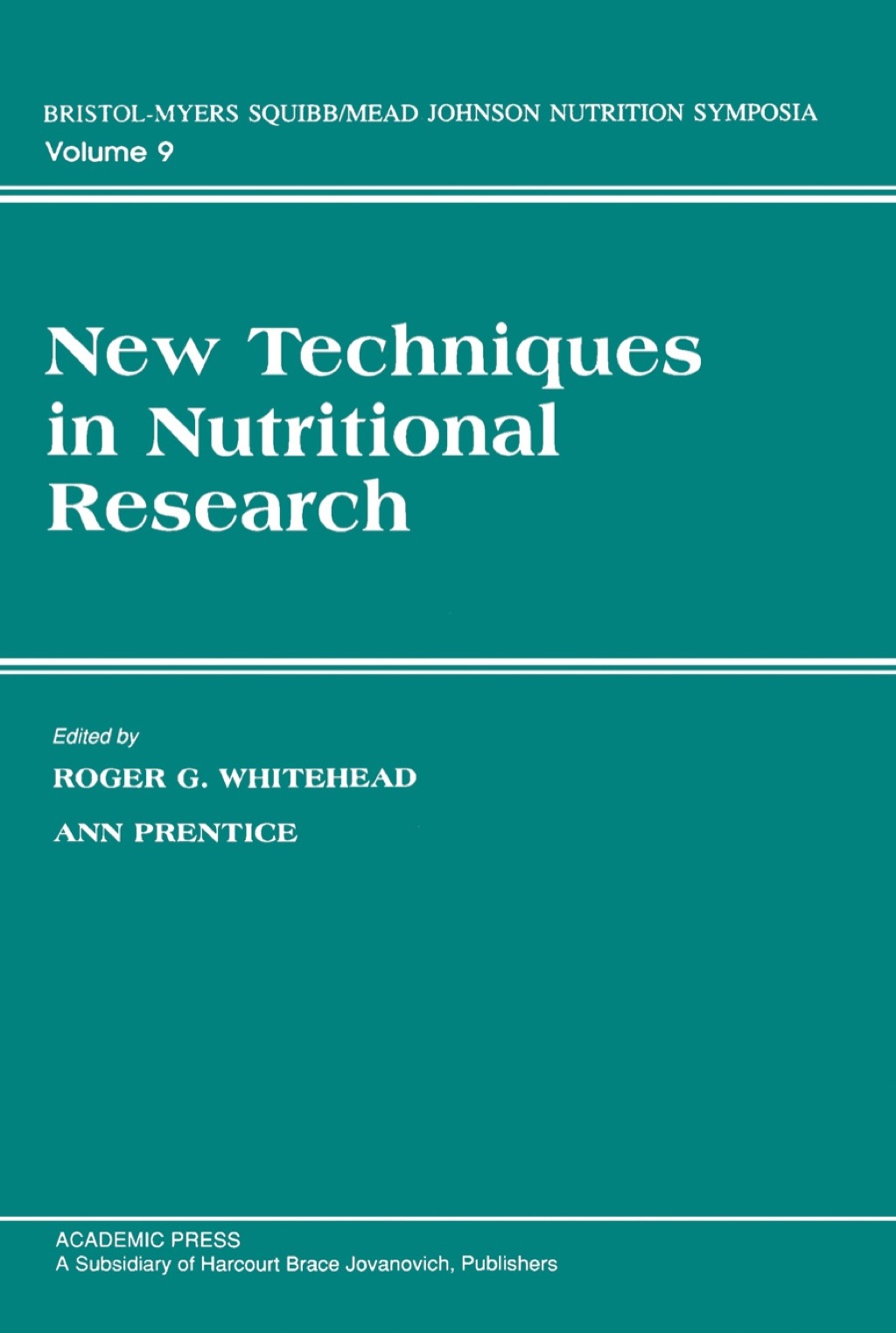 New Techniques in Nutritional research  â€“ PDF/EPUB Version Downloadable