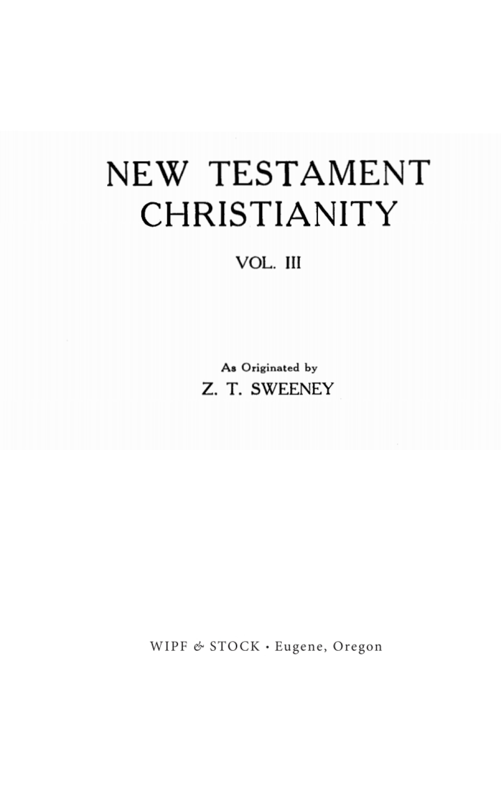 New Testament Christianity, Vol. 3  â€“ PDF/EPUB Version Downloadable