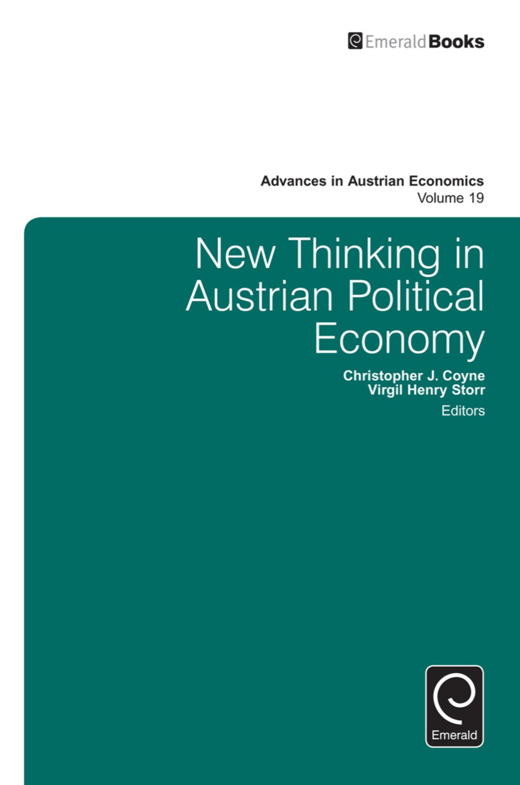 New Thinking in Austrian Political Economy  â€“ PDF/EPUB Version Downloadable