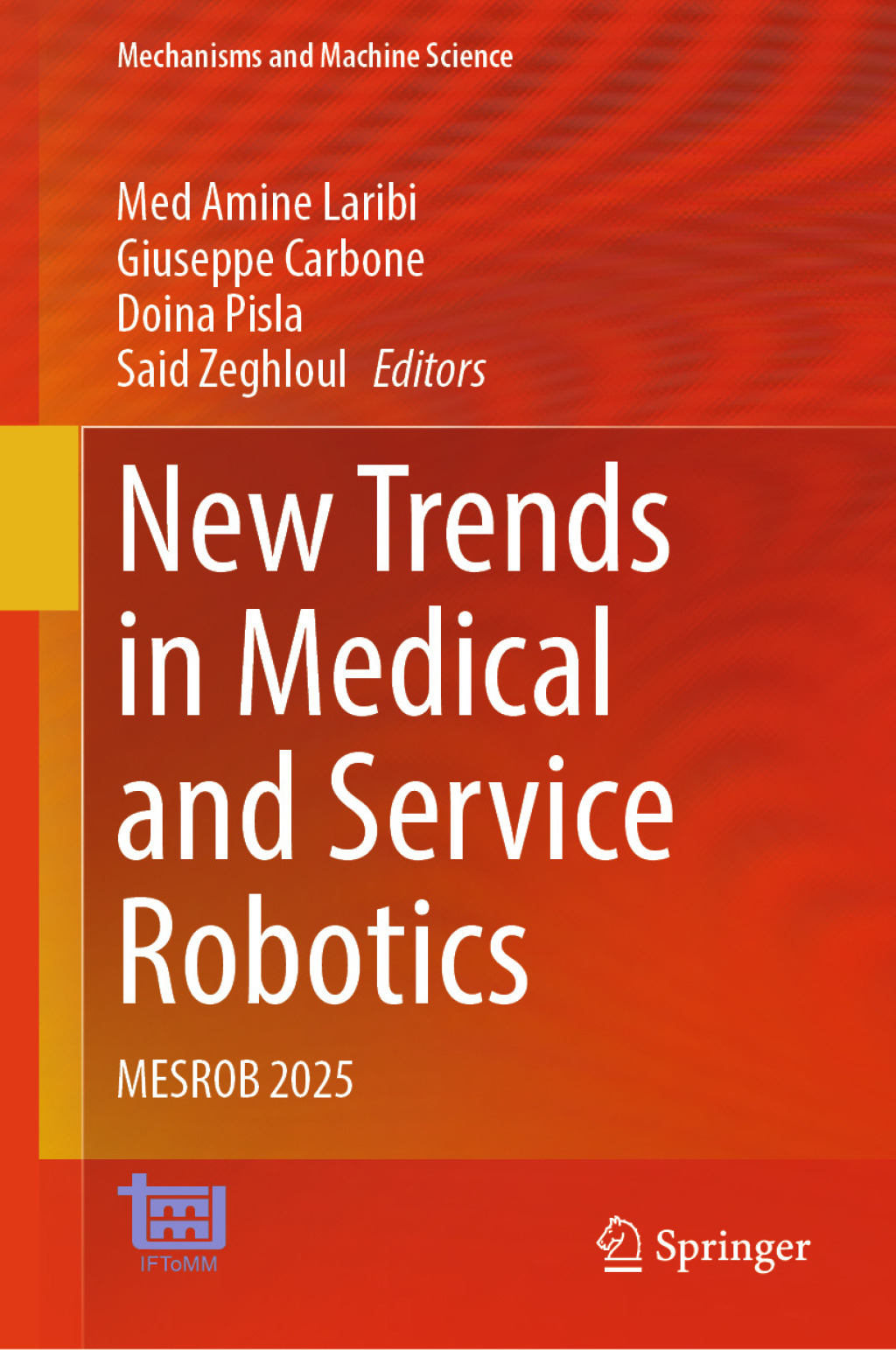 New Trends in Medical and Service Robotics MESROB 2025  â€“ PDF/EPUB Version Downloadable