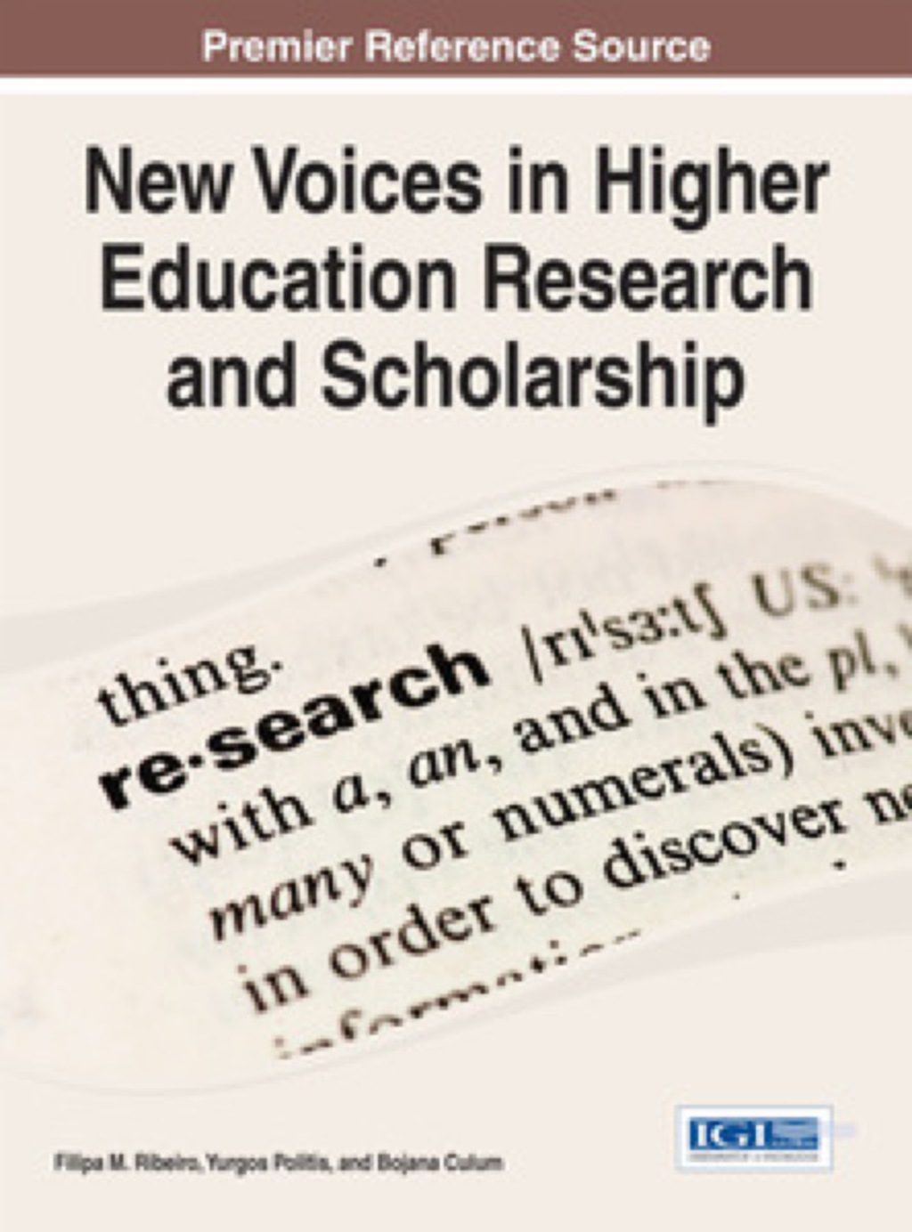 New Voices in Higher Education Research and Scholarship  â€“ PDF/EPUB Version Downloadable